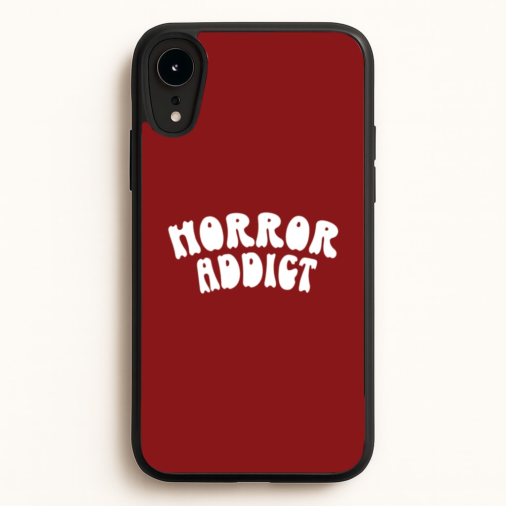 Horror Addict iPhone XR Case