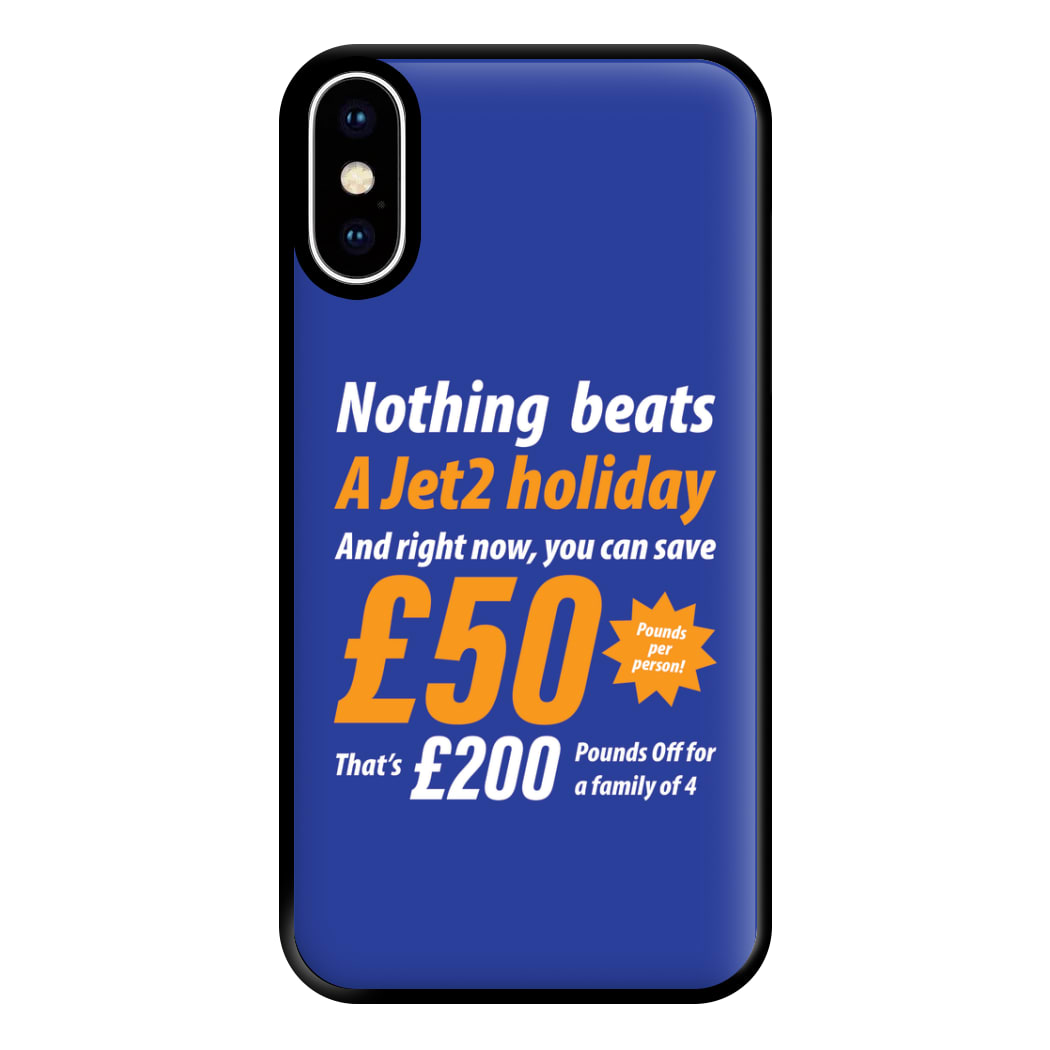 Nothing Beats A Jet Holiday iPhone XS Max Case