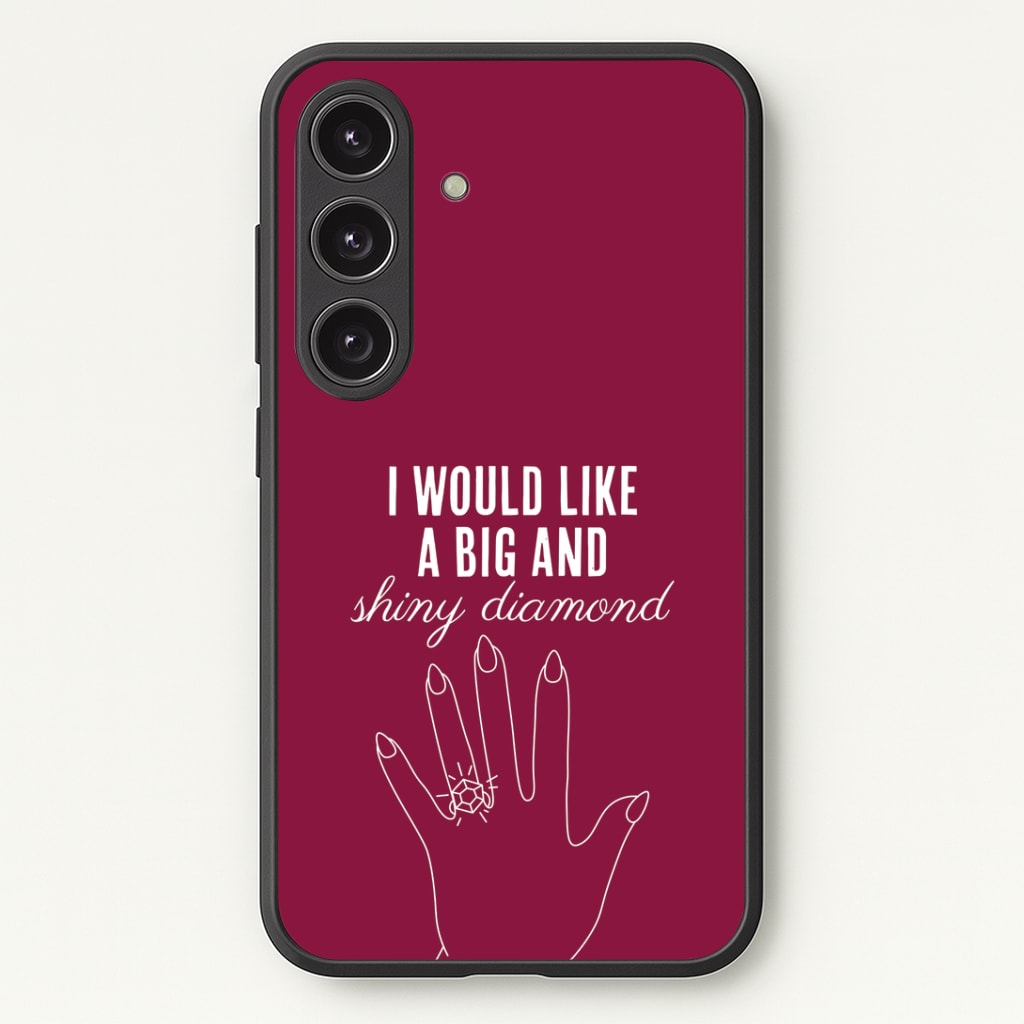 Shiny Diamond Galaxy S25 Plus Case