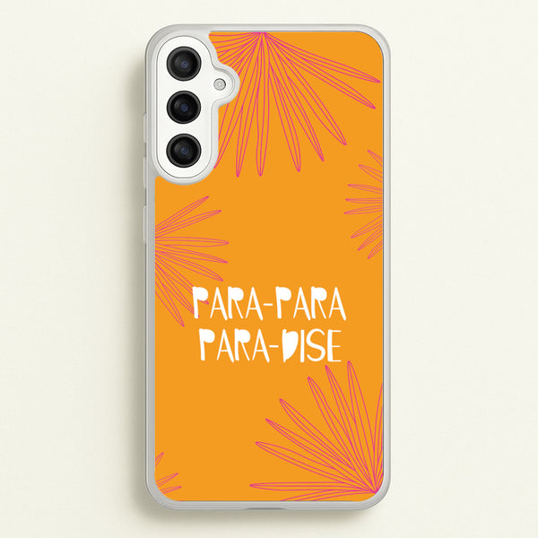 Paradise Lyrics Galaxy A34 Case