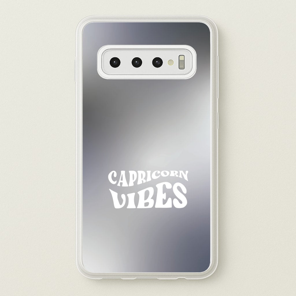 Capricorn Vibes Gradient Zodiac Galaxy S10 Case