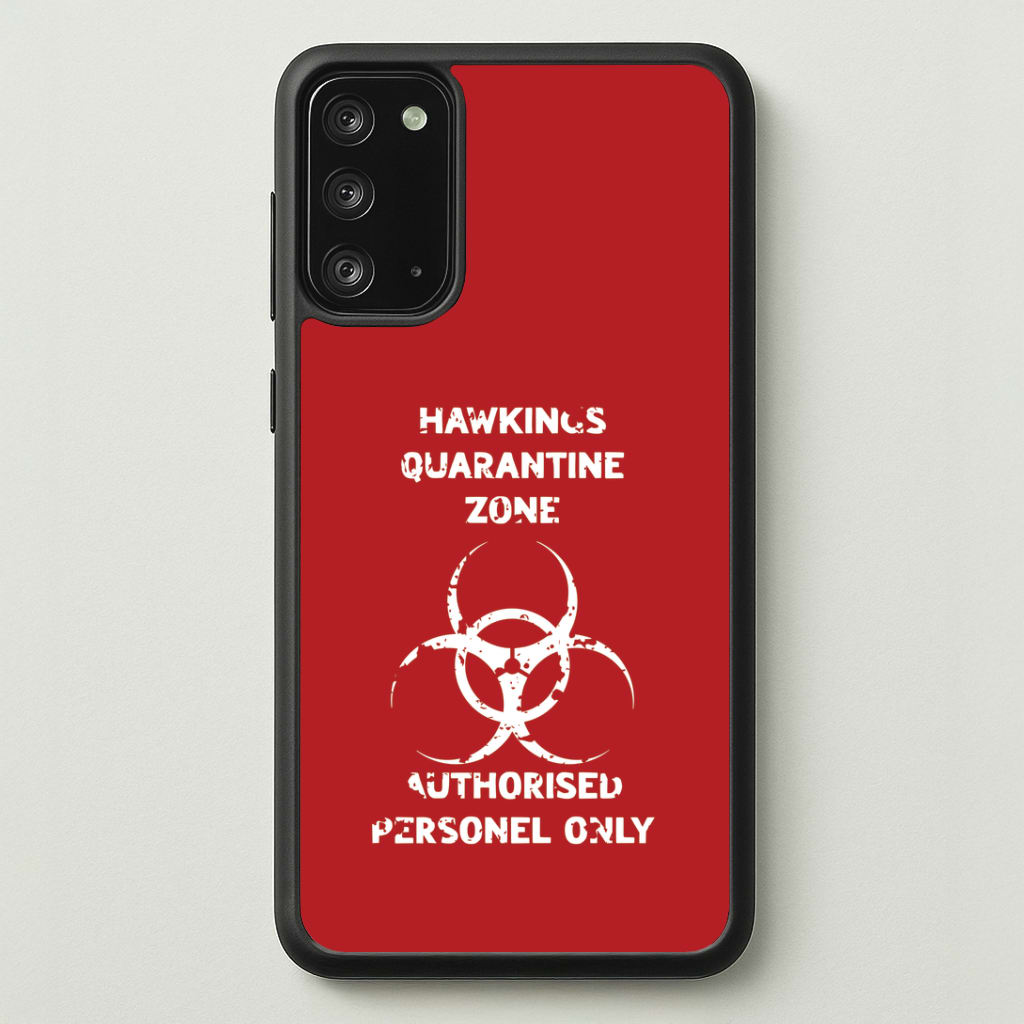 Hawkings Quarantine Zone Galaxy Note 20 Case