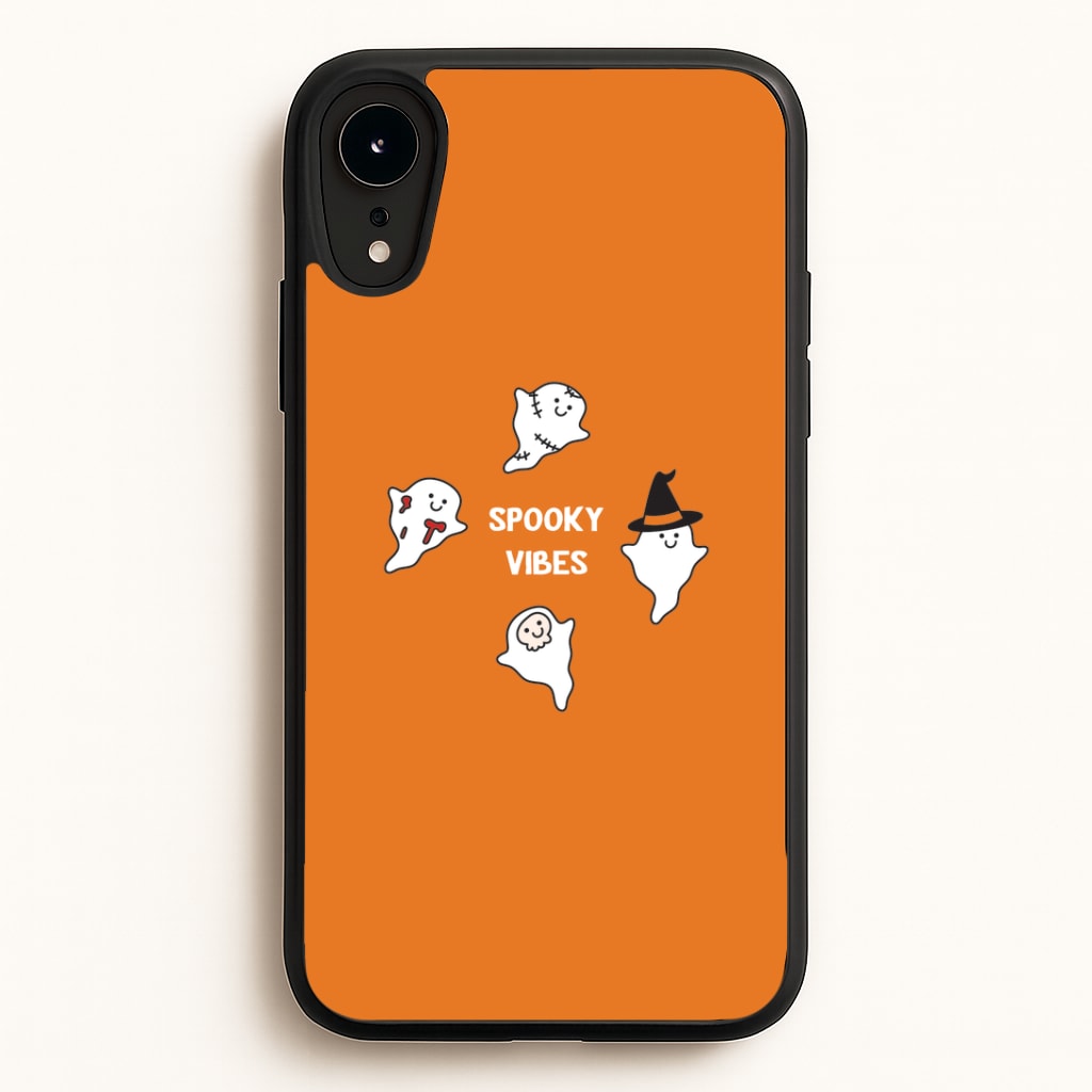 Spooky Vibes Ghosties I iPhone XR Case