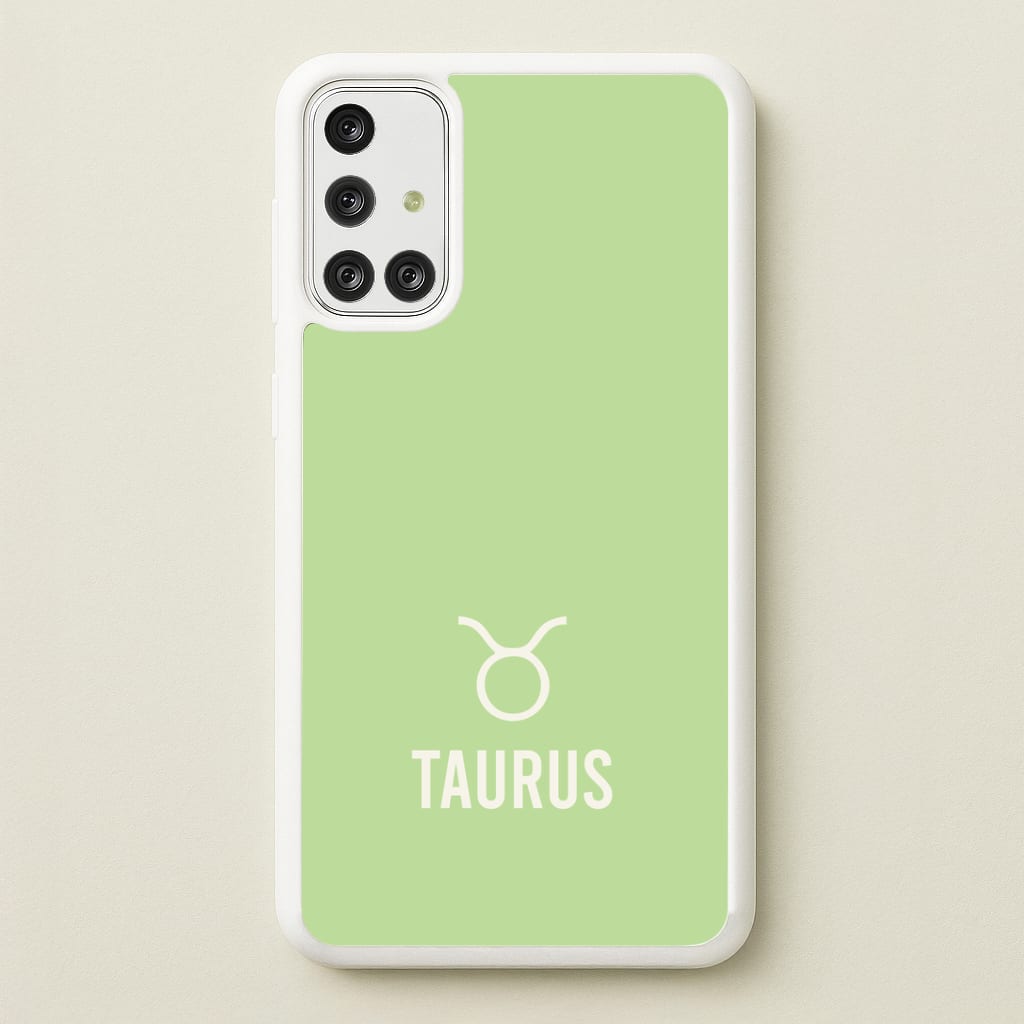 Taurus Pastel Zodiac Galaxy A71 Case