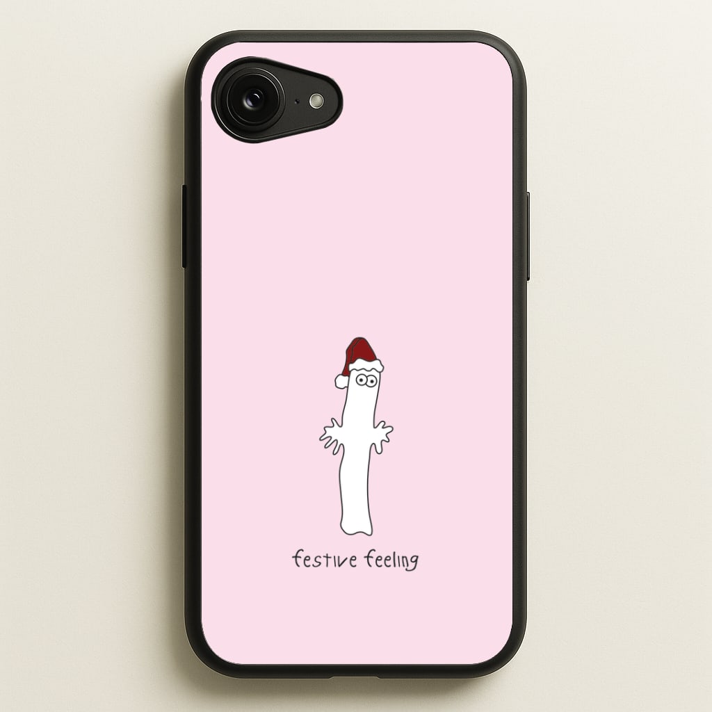Festive Feeling Wiggly Moom iPhone 16e Case