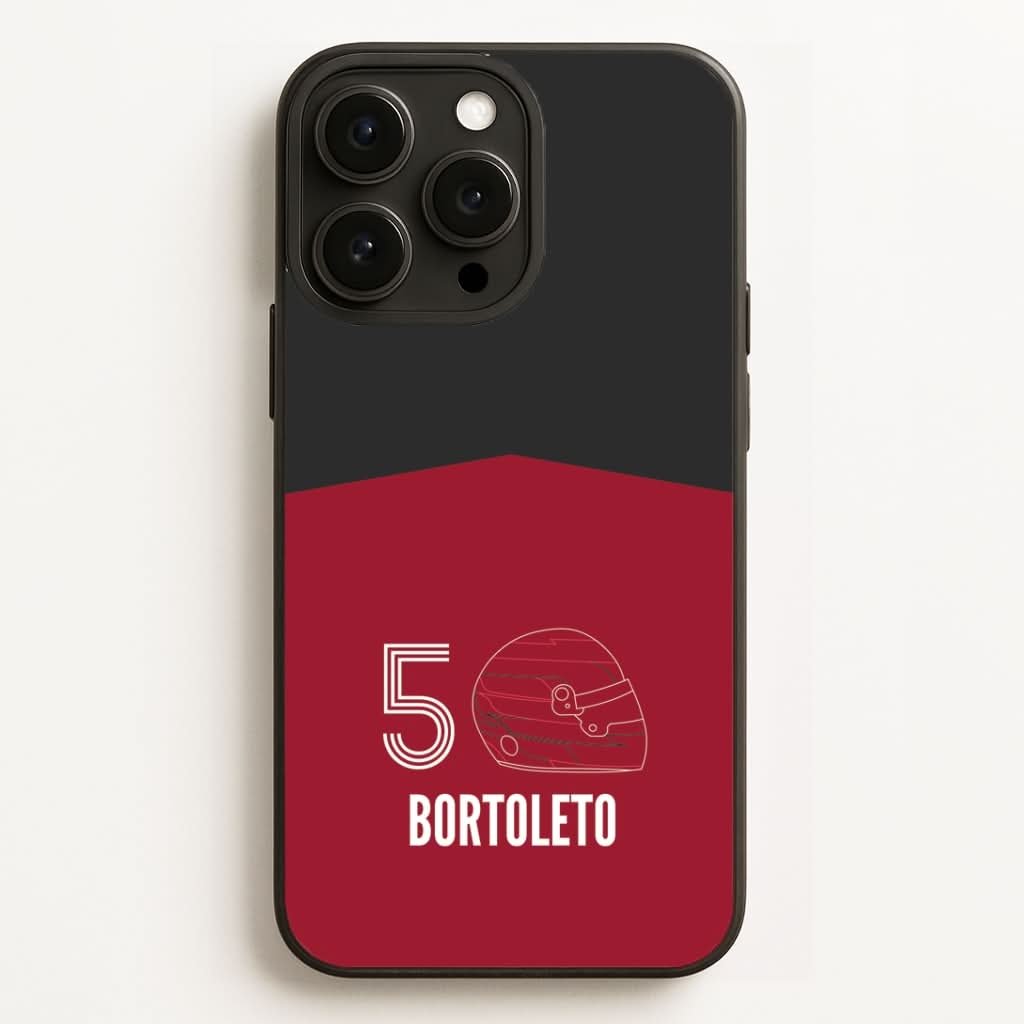Bortoleto Helmet 2026 Phone Case for Apple iPhone, Samsung Galaxy, Huawei and Google Pixel