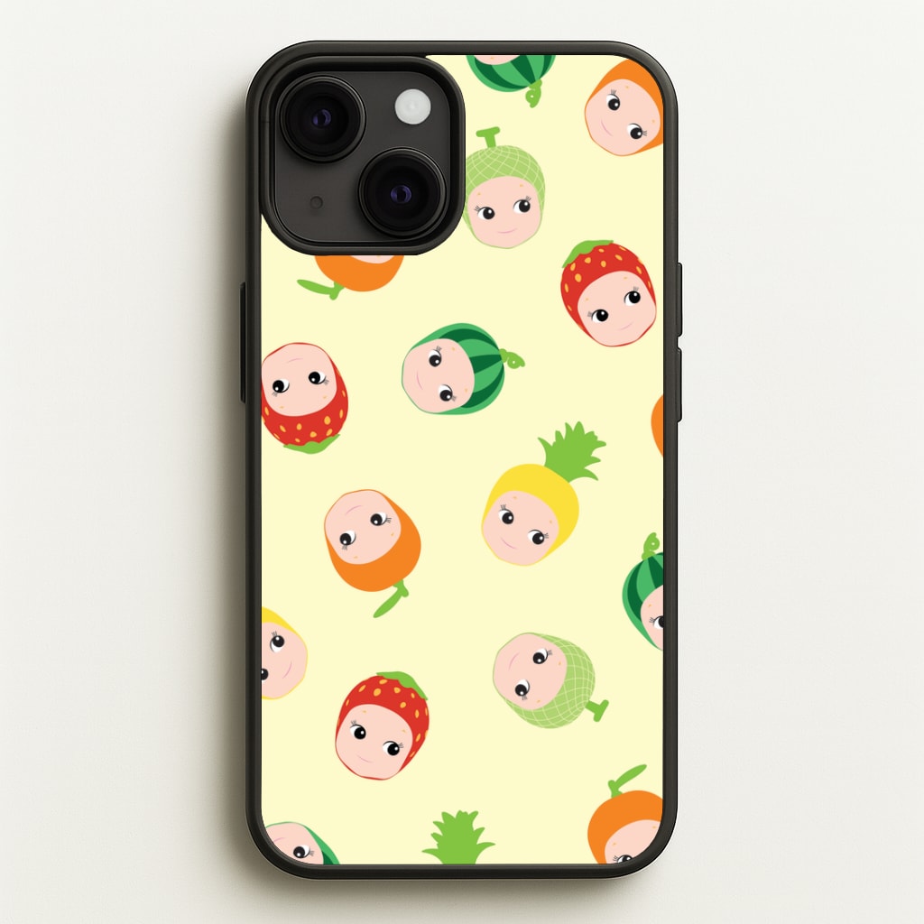 Fruit Angels Pattern iPhone 13 Case