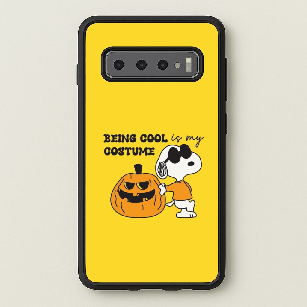 Being Cool Is My Costume Galaxy S10 Plus Case