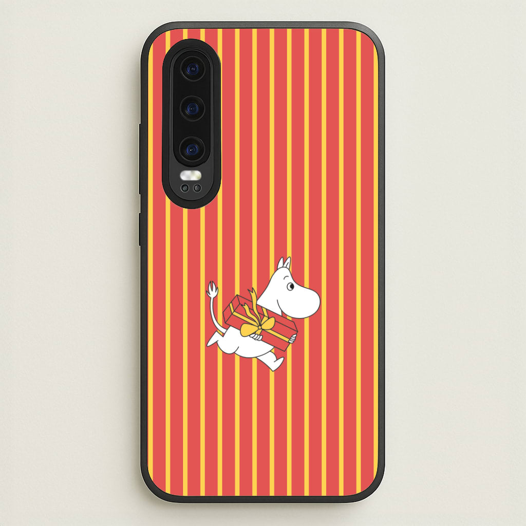 Red Present Moom Huawei P30 Case