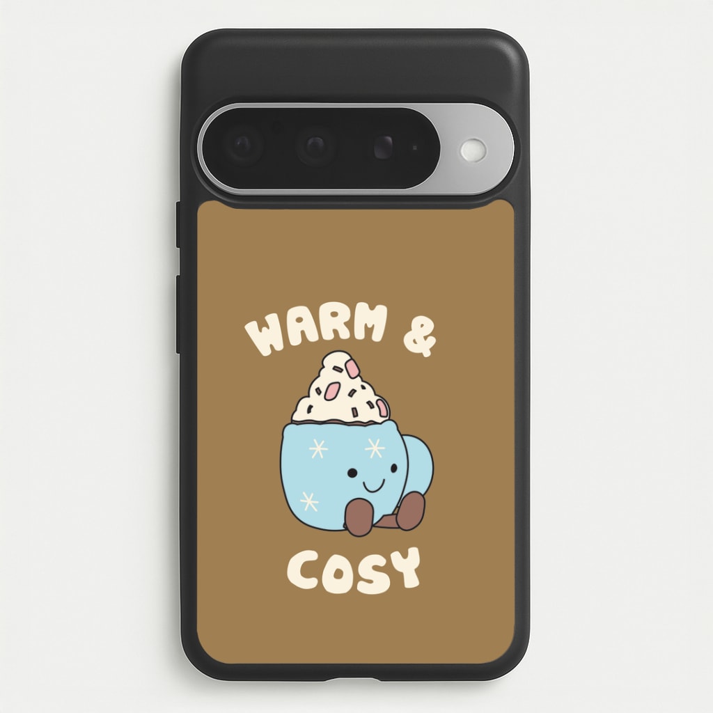 Hot Cocoa Plush Quote Google Pixel 10 Pro XL Case