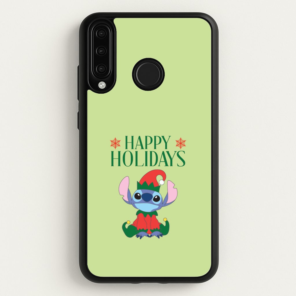Cute Blue Alien Elf Huawei P30 Lite Case