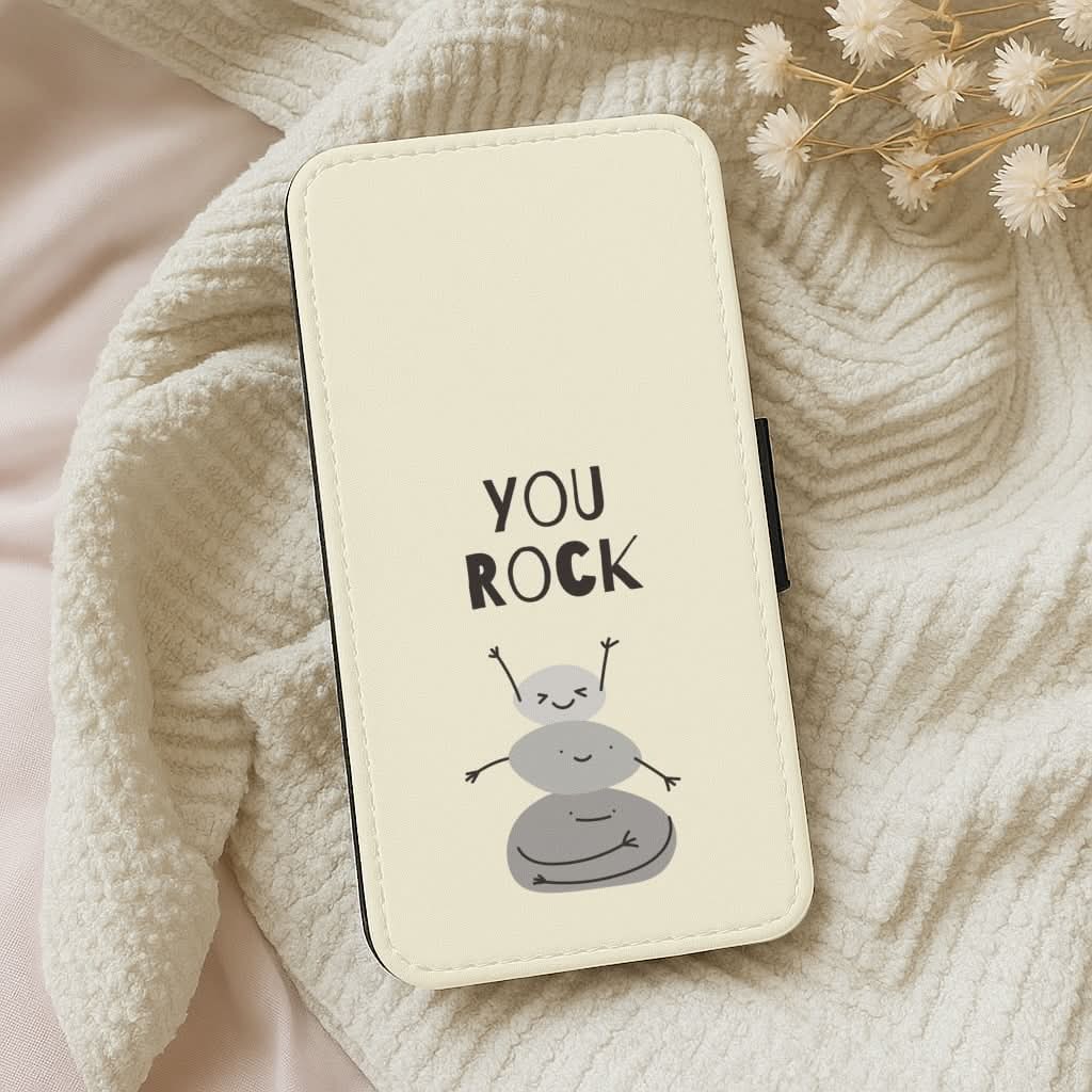 You Rock Leather Phone Case