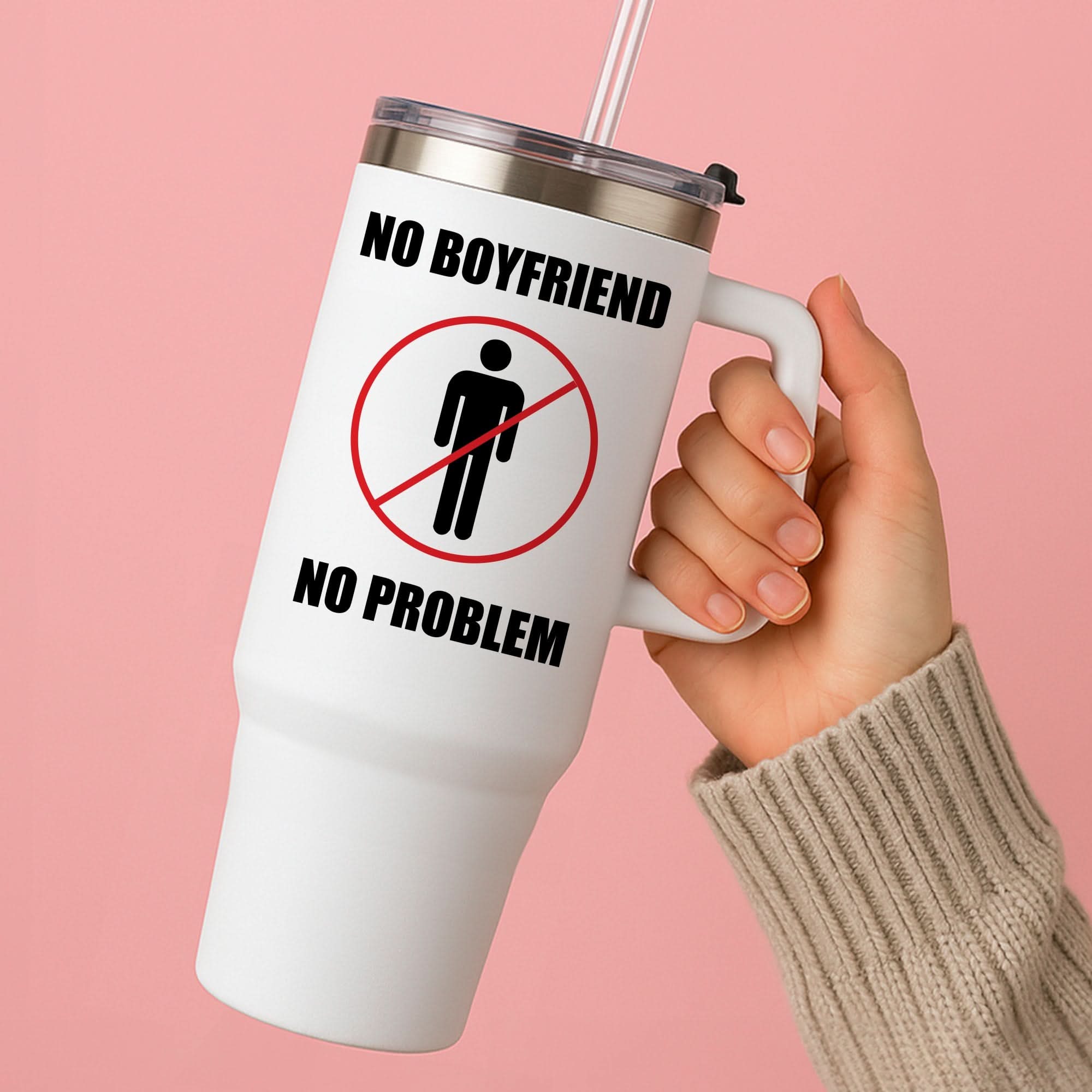 No Boyfriend No Problem Tumbler