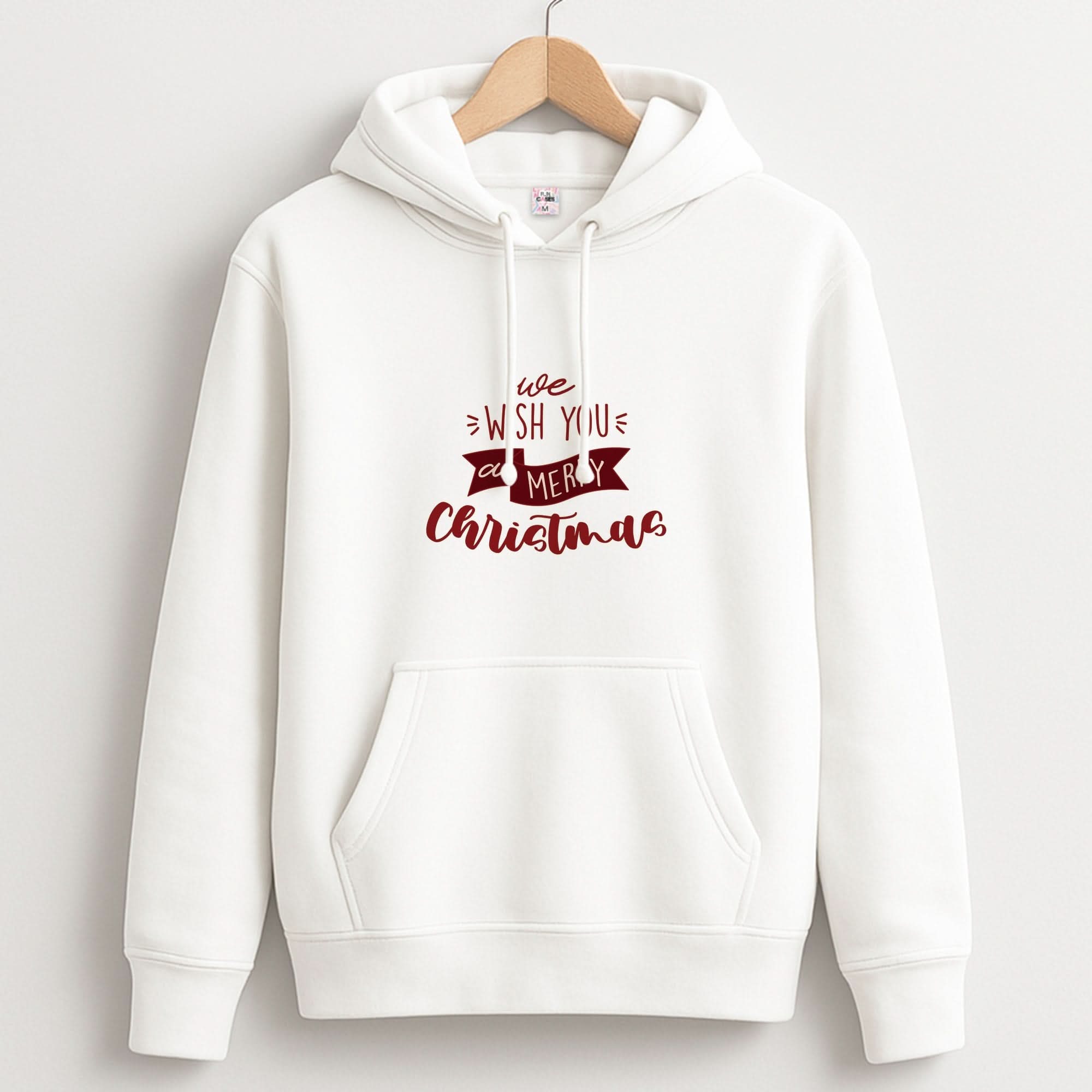 We Wish You A Merry Christmas Quote Hoodie