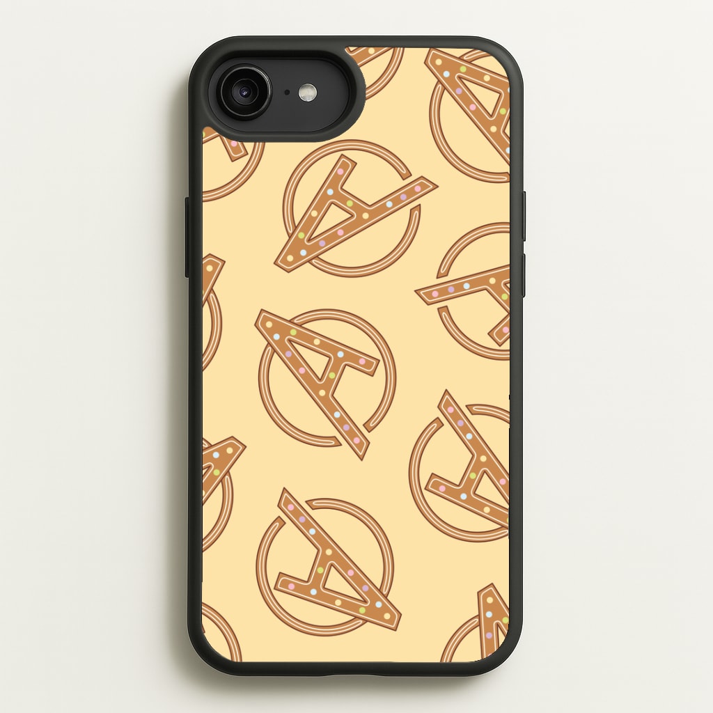 Superhero Team Gingerbread Pattern iPhone 6 Plus / 7 Plus / 8 Plus Case