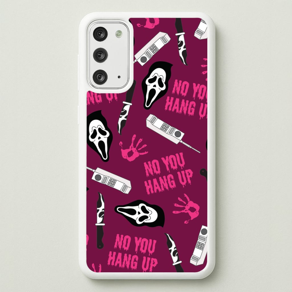 Scary Movie Props Patterm Galaxy Note 20 Case