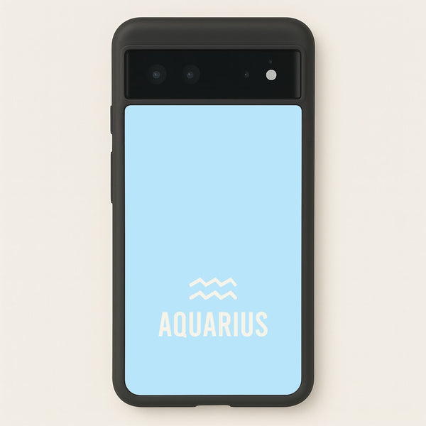 Aquarius Pastel Zodiac Google Pixel 6 Case