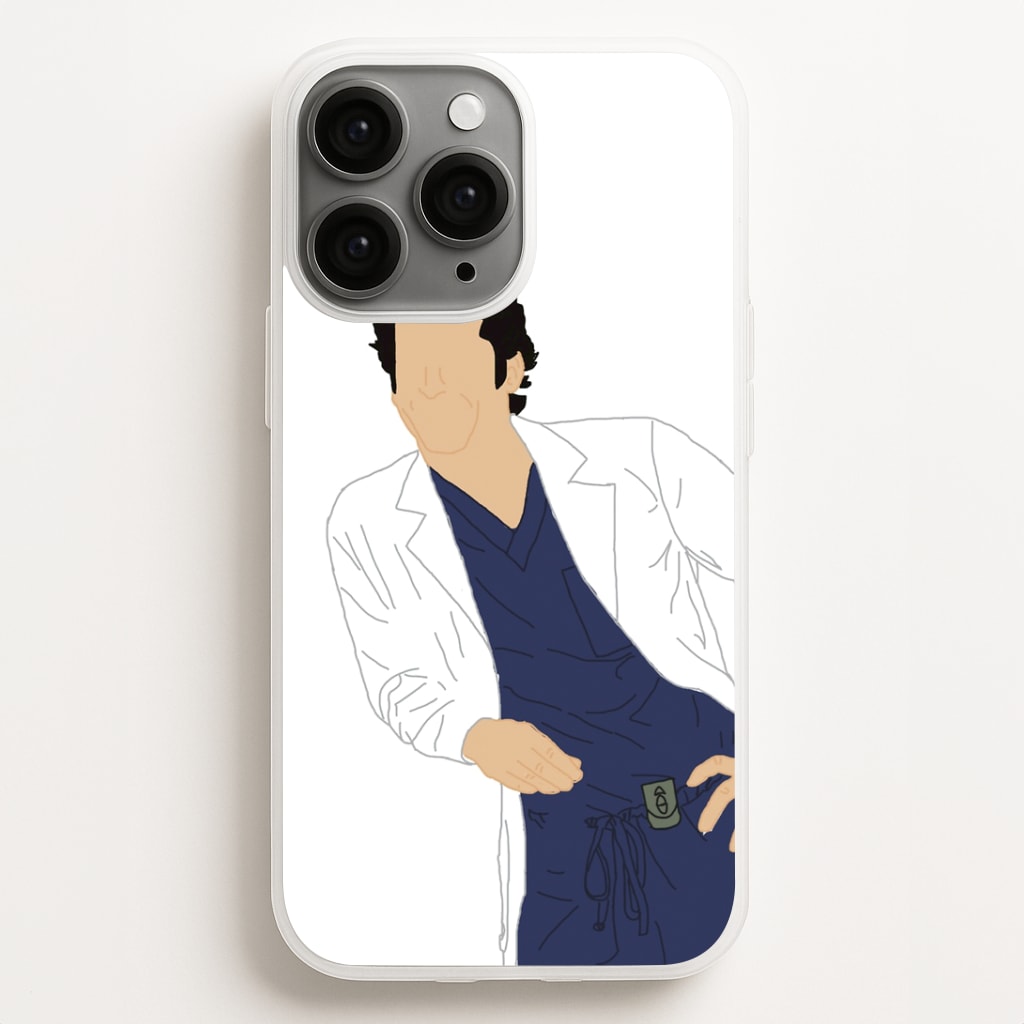 Derek Shepherd - Grey's Phone Case for iPhone, Samsung Galaxy and Google Pixel