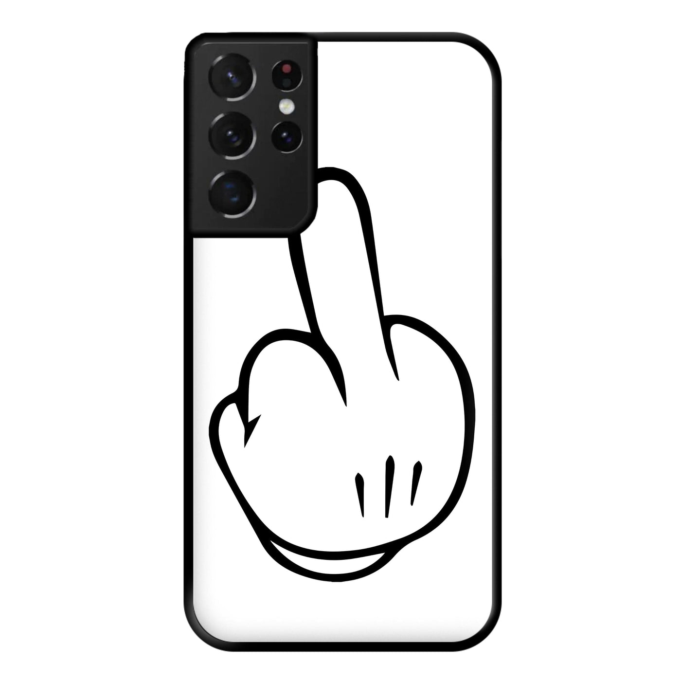 Mickey Mouse Middle Finger Phone Case