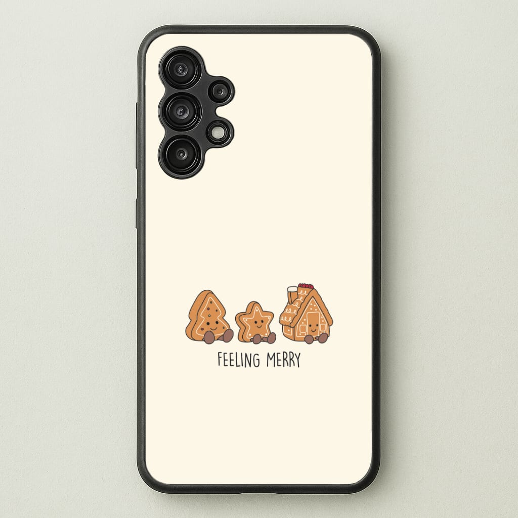 Gingerbread Plushies Quote Galaxy A13 Case