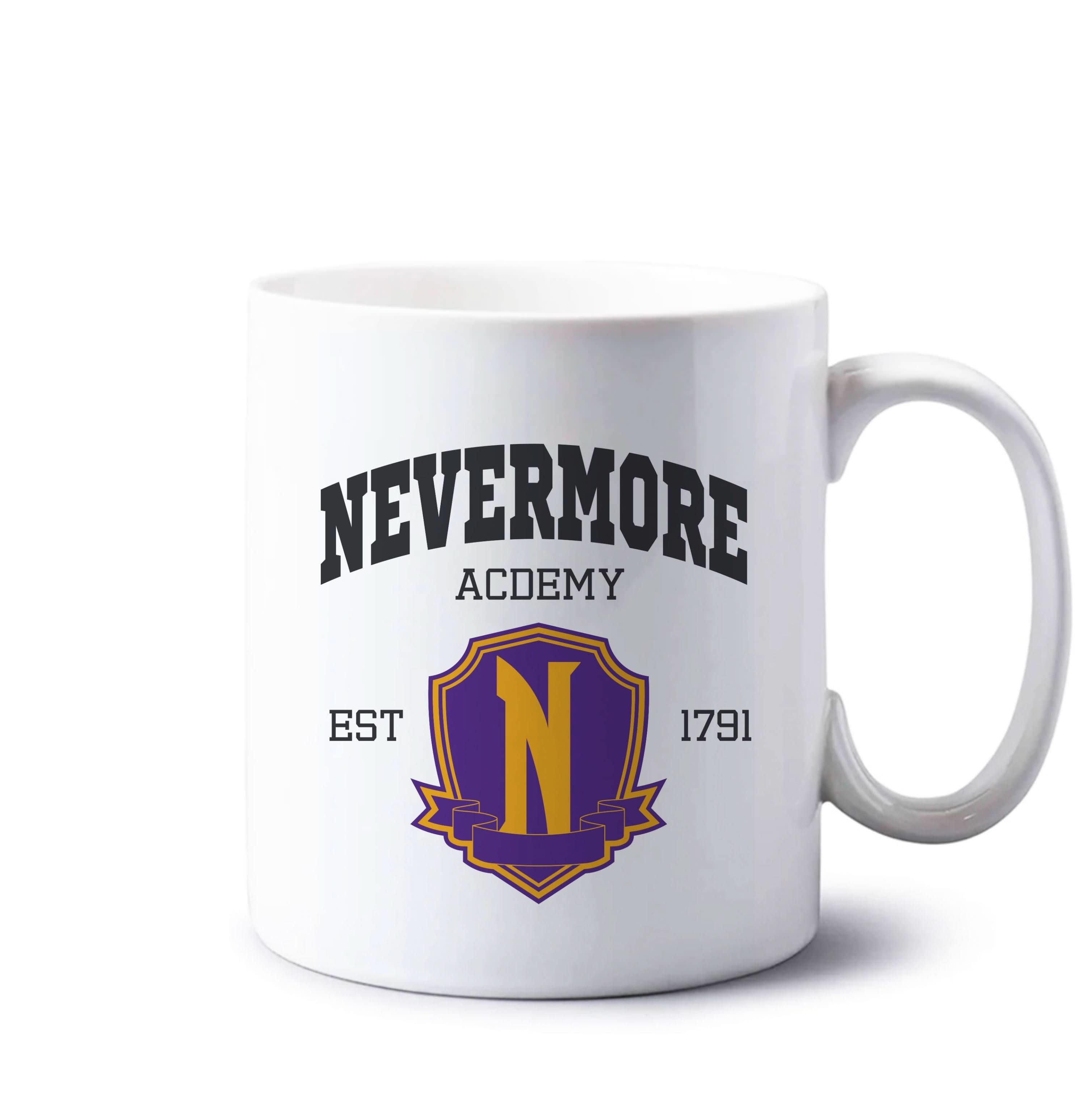Addams Academy Purple Mug
