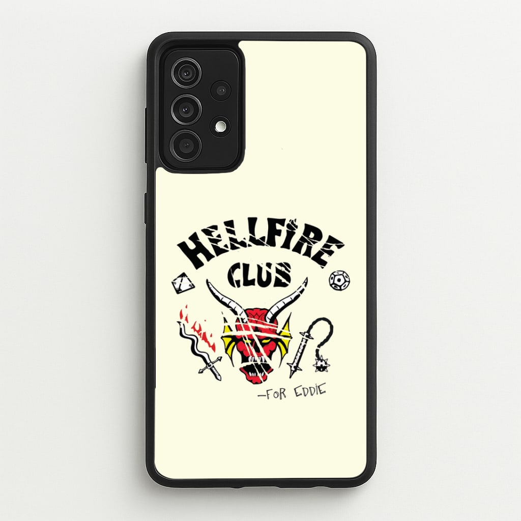 Torn Hellfire Club Galaxy A52 / A52s Case