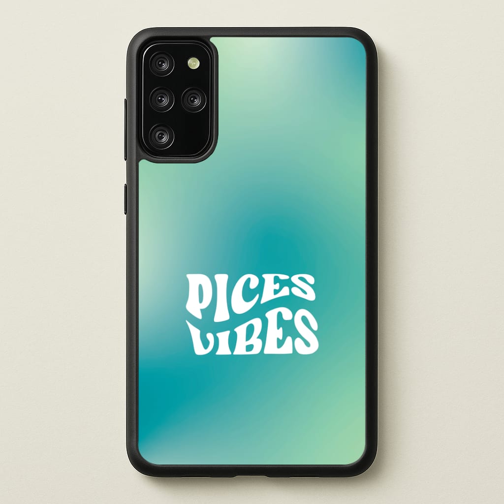 Pices Vibes Gradient Zodiac Galaxy S20 Plus Case