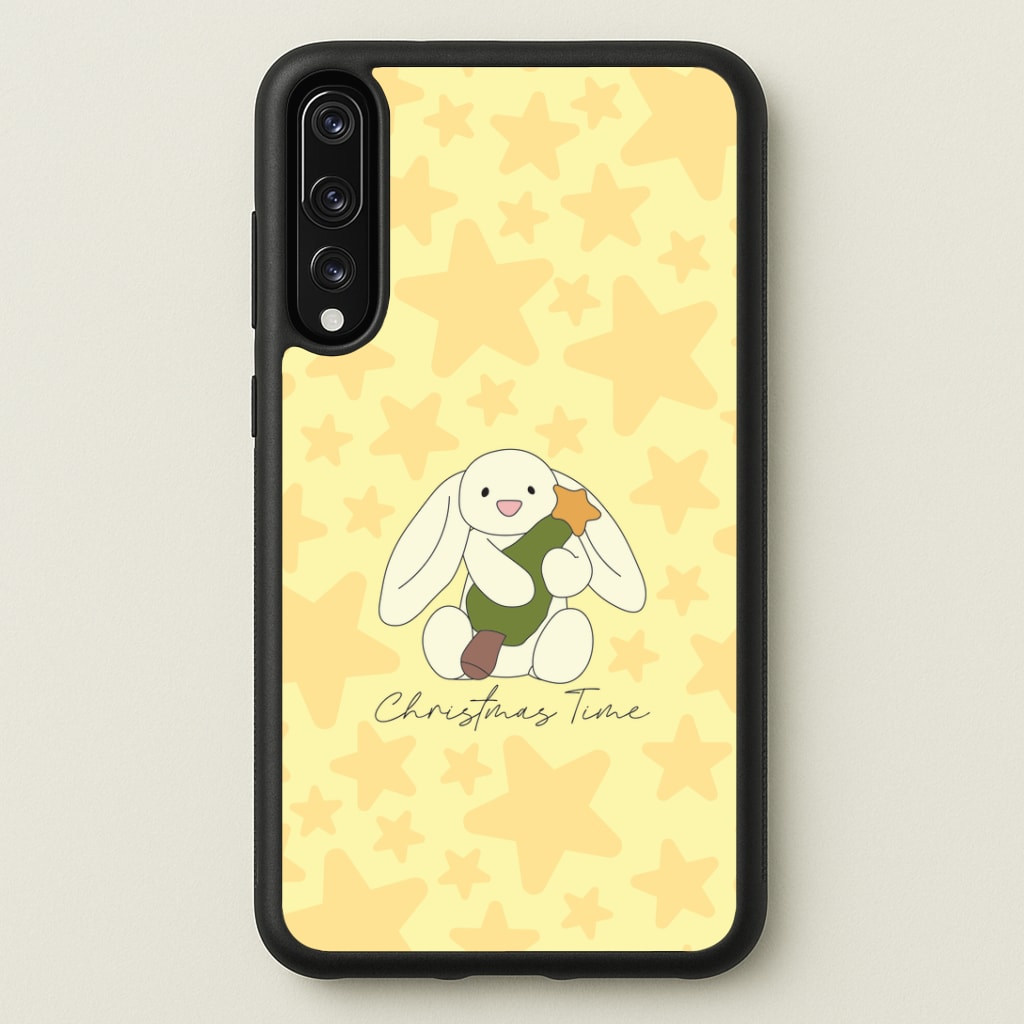 Christmas Bunny Stars Plush Huawei P20 Pro Case