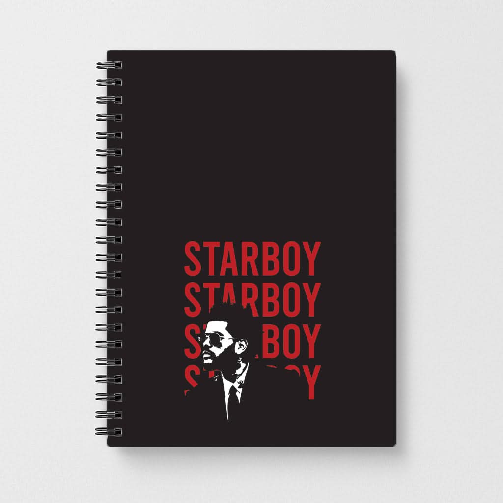 Starboy Singer Notebook