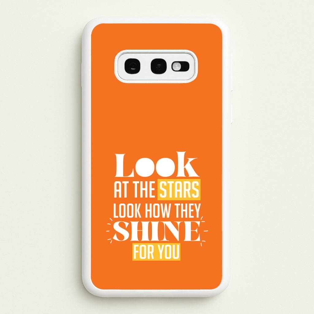 Look At The Stars Galaxy S10e Case