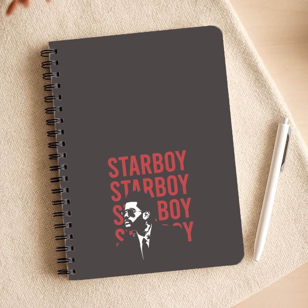 Starboy Singer Notepad