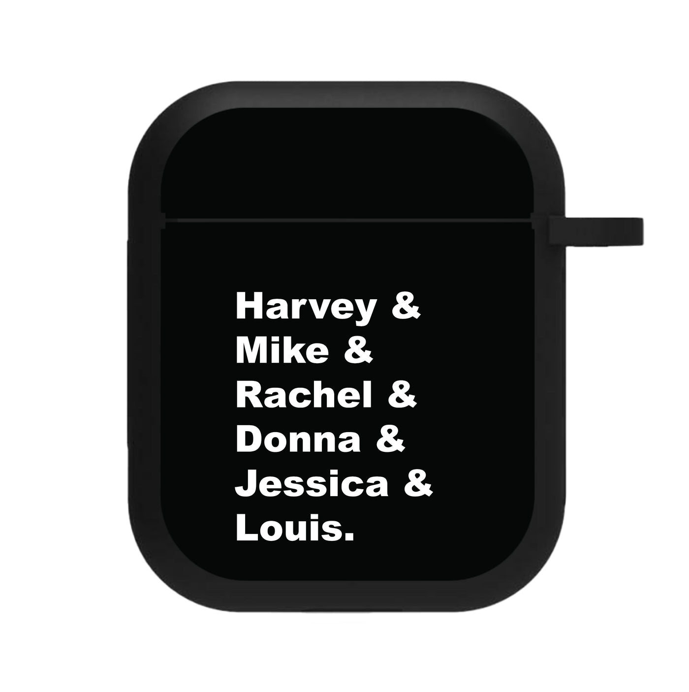 Character Names - Suits AirPods Case