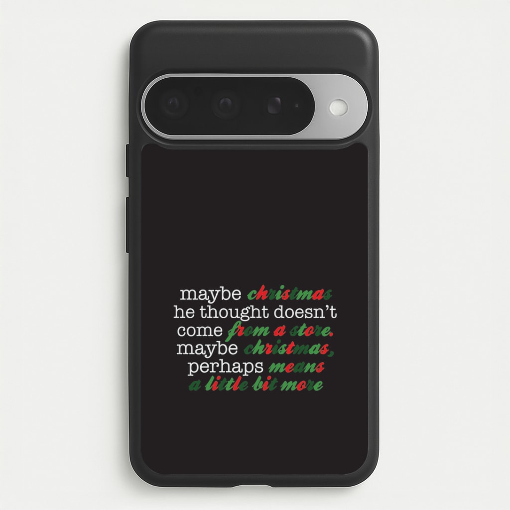 Green Creature Quote Google Pixel 10 Pro XL Case