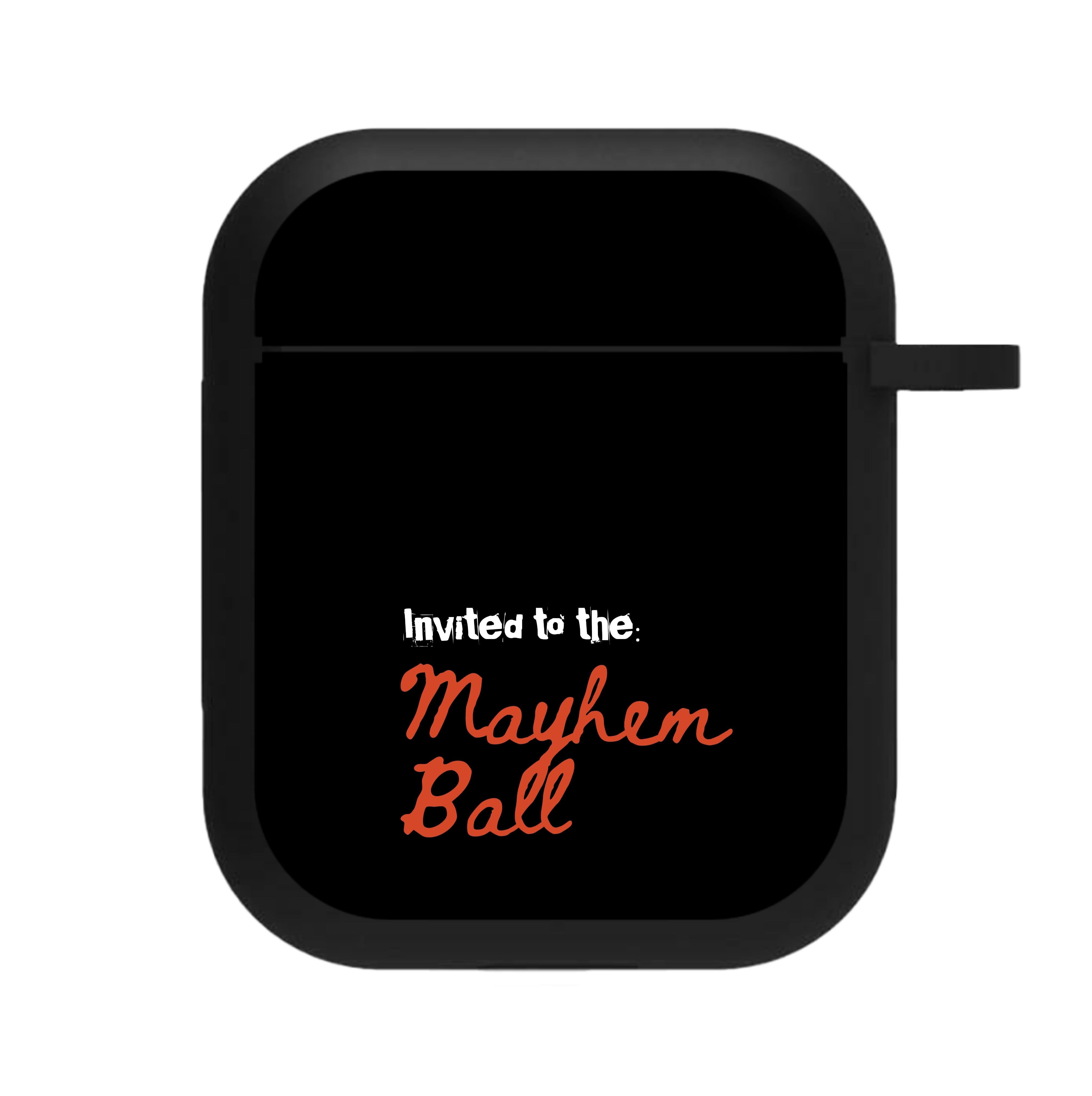 Invited To The Mayhem Ball AirPods Case