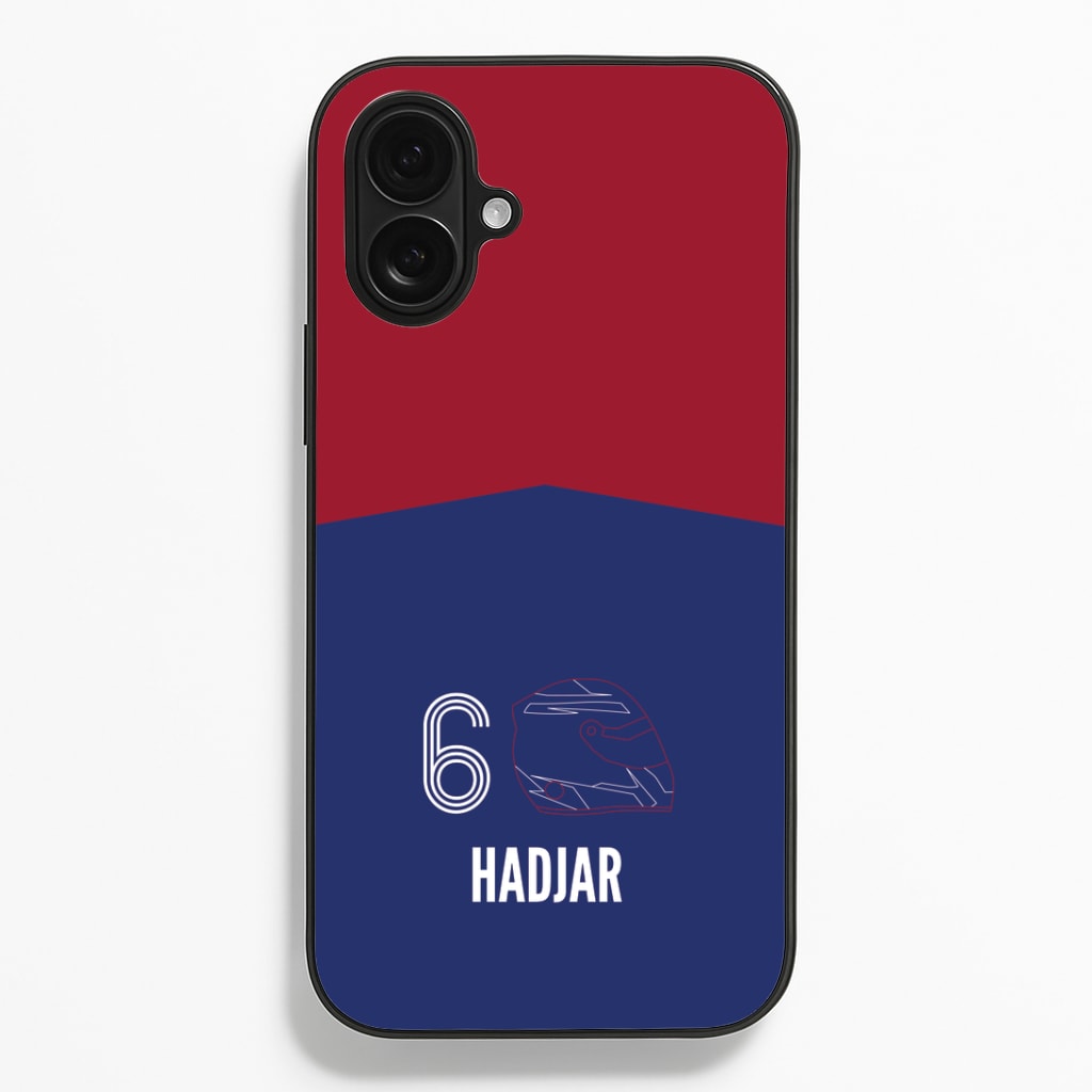 Hadjar Helmet 2026 iPhone 16 Case