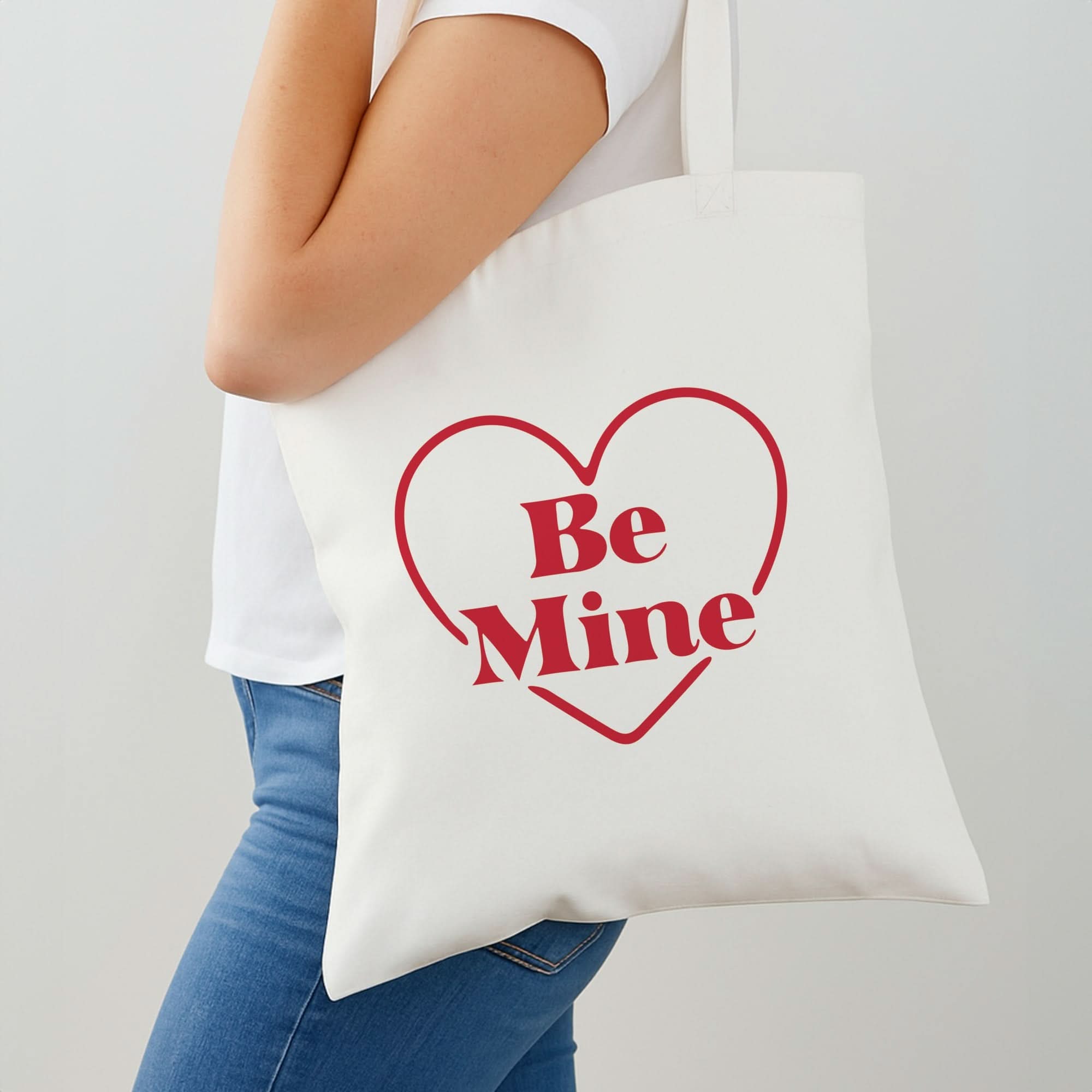 Be Mine Stripey Shoulder Bag