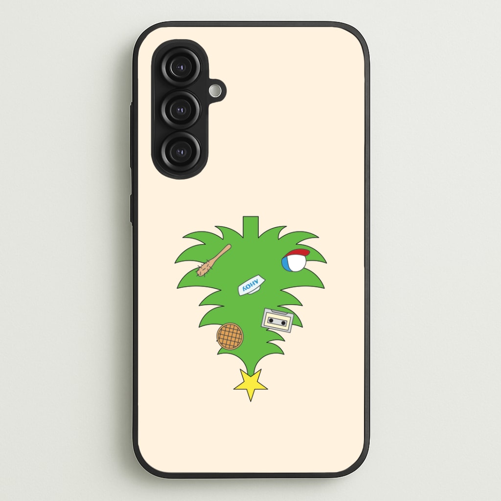 Upside Down Christmas Tree Galaxy S23FE Case