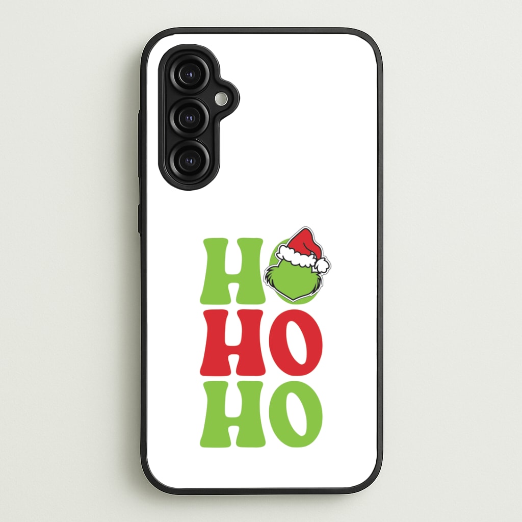 Green Ho Ho Ho Galaxy A14 Case