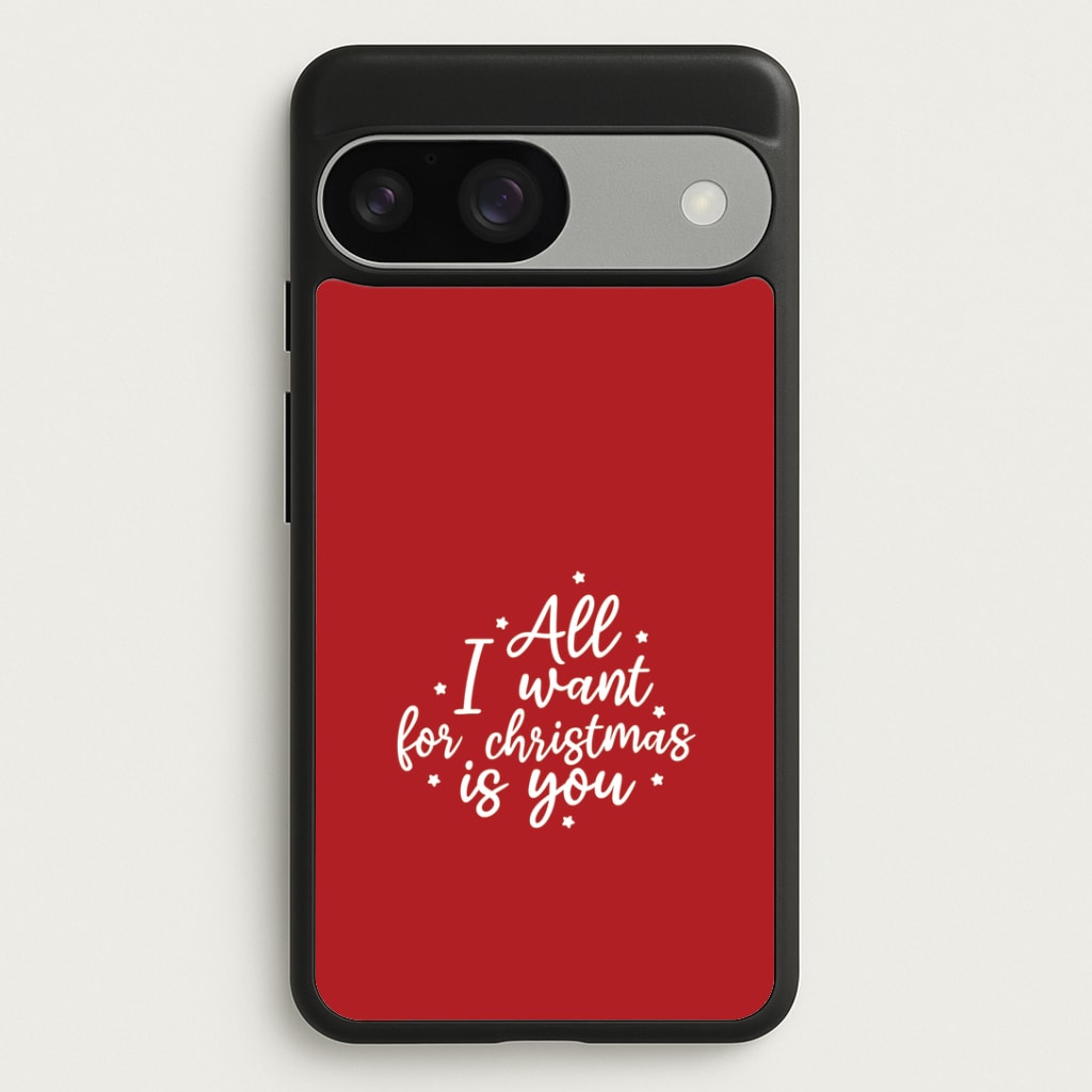 All I Want For Christmas Is You Stars Google Pixel 9 / 9 Pro Case