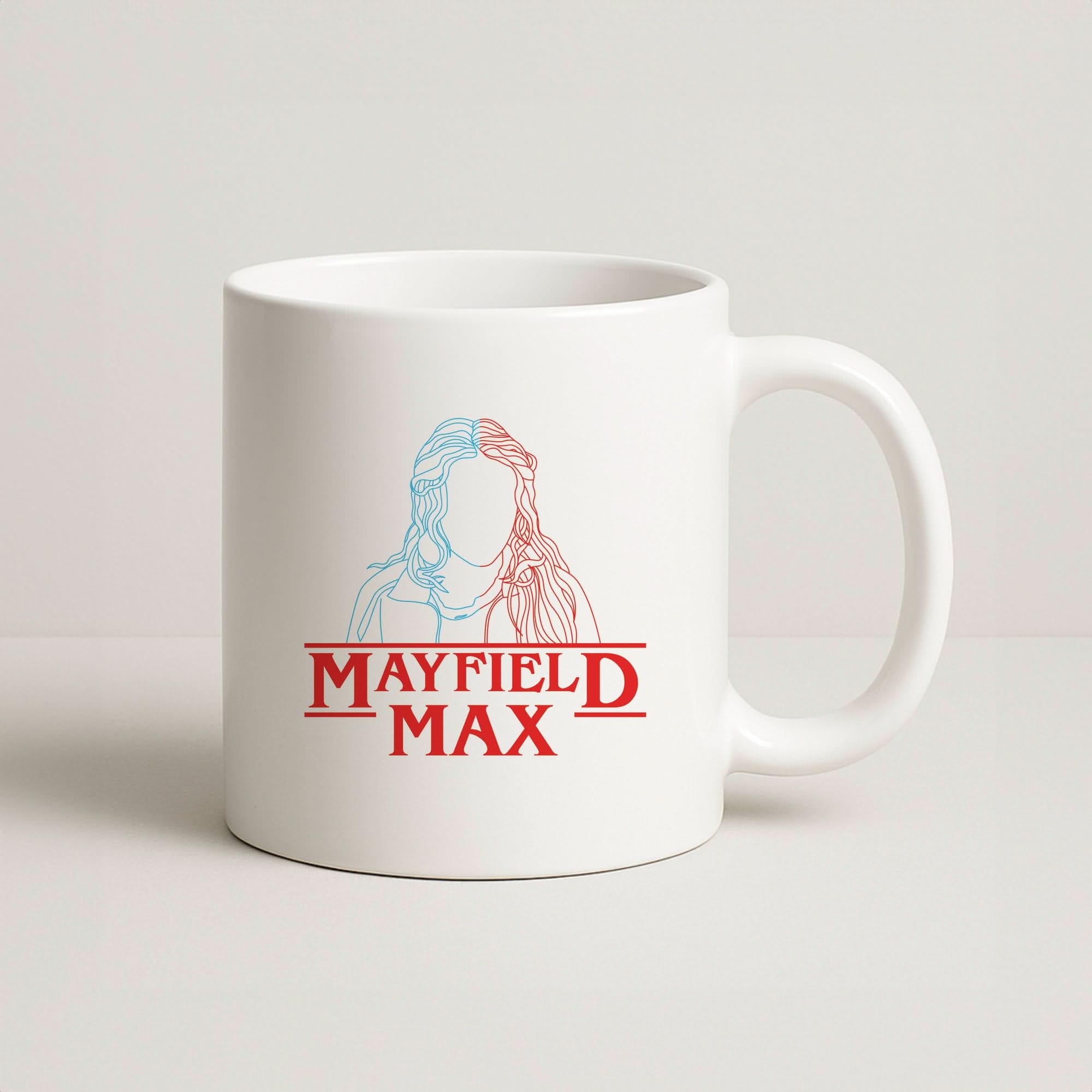 Blue And Red Max Coffee Mug