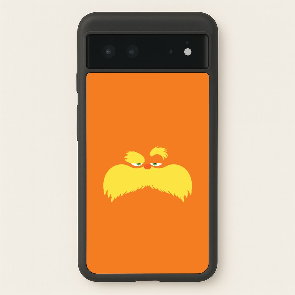 Orange Tree Creature Face Google Pixel 6 Case