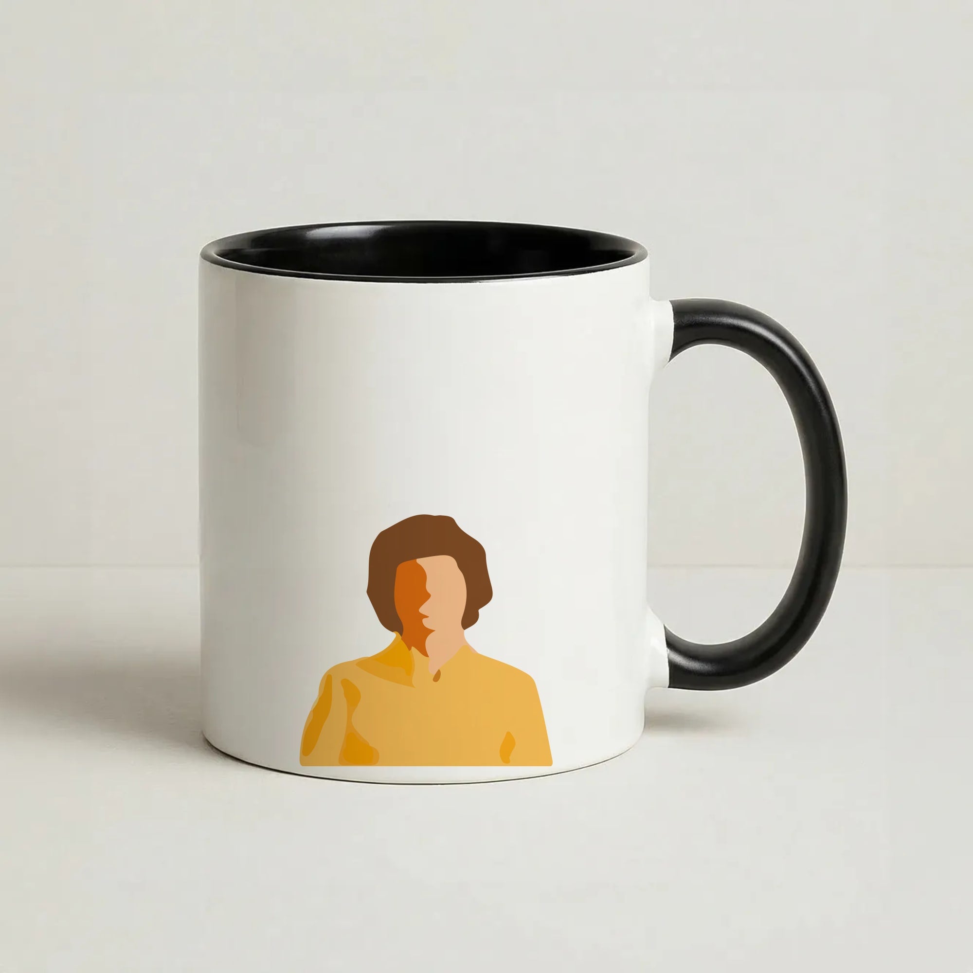 Faceless Mike - Stranger Things Coffee Black Mug