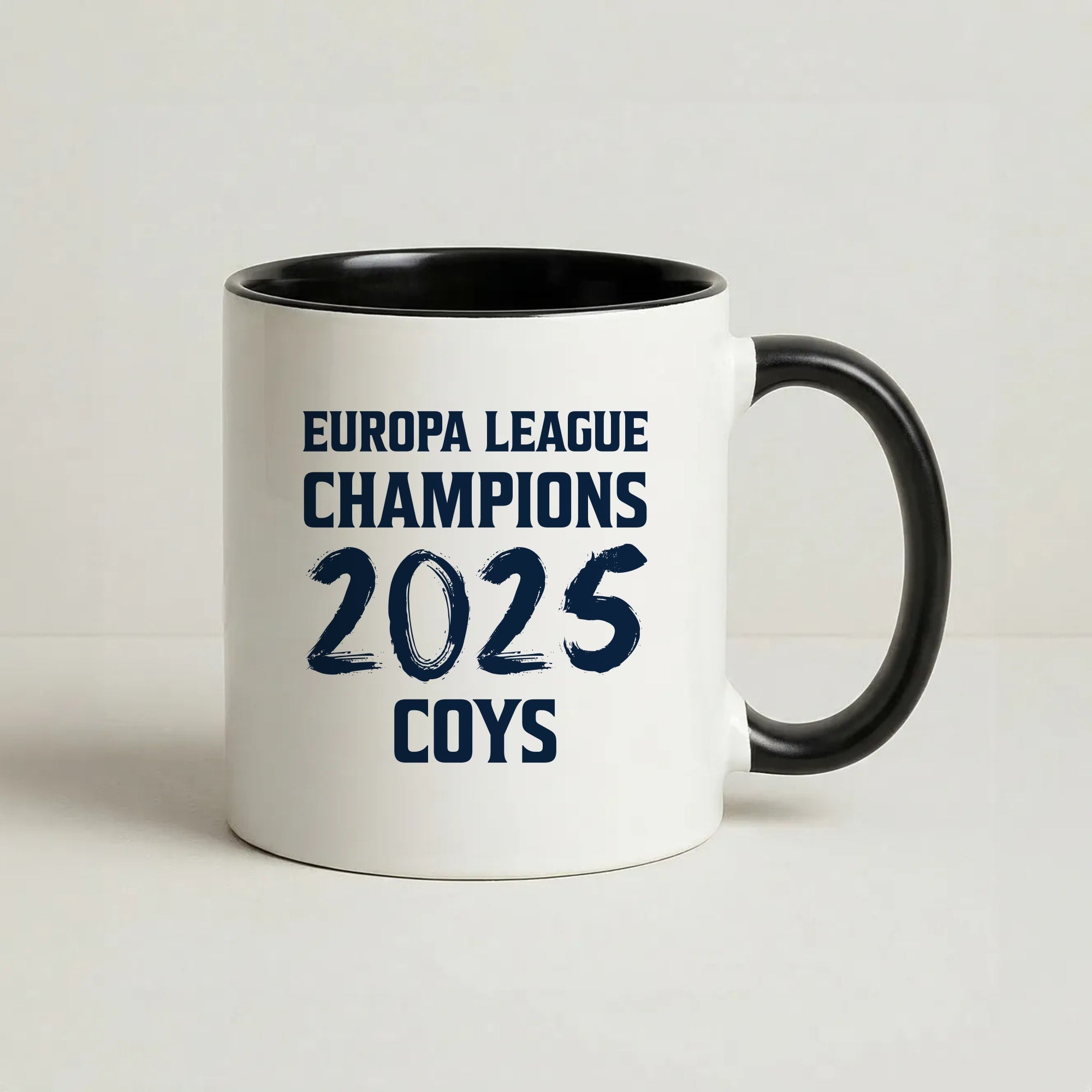 Europa League Winners 2025 - COYS Coffee Black Mug