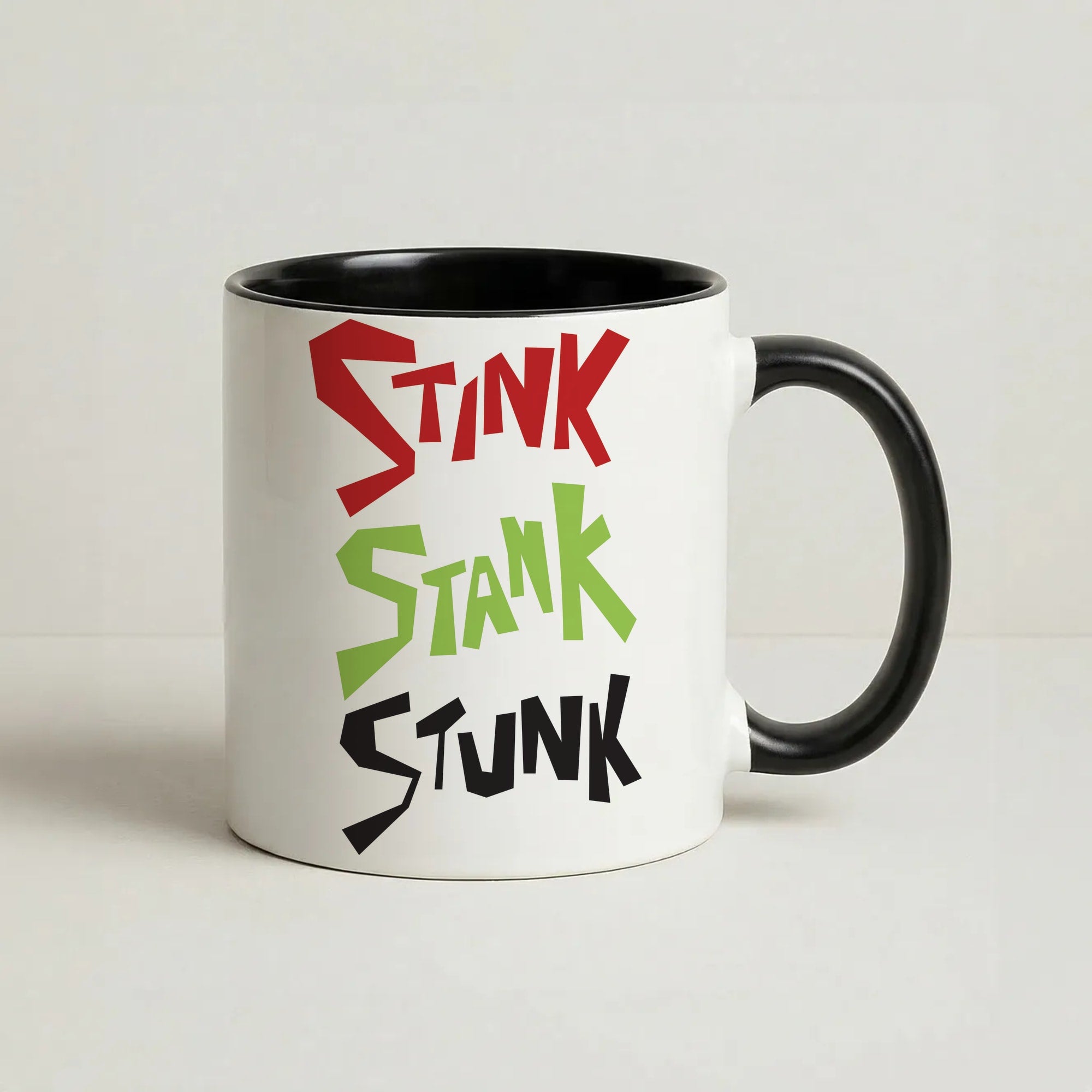 Stink, Stunk Coffee Black Mug