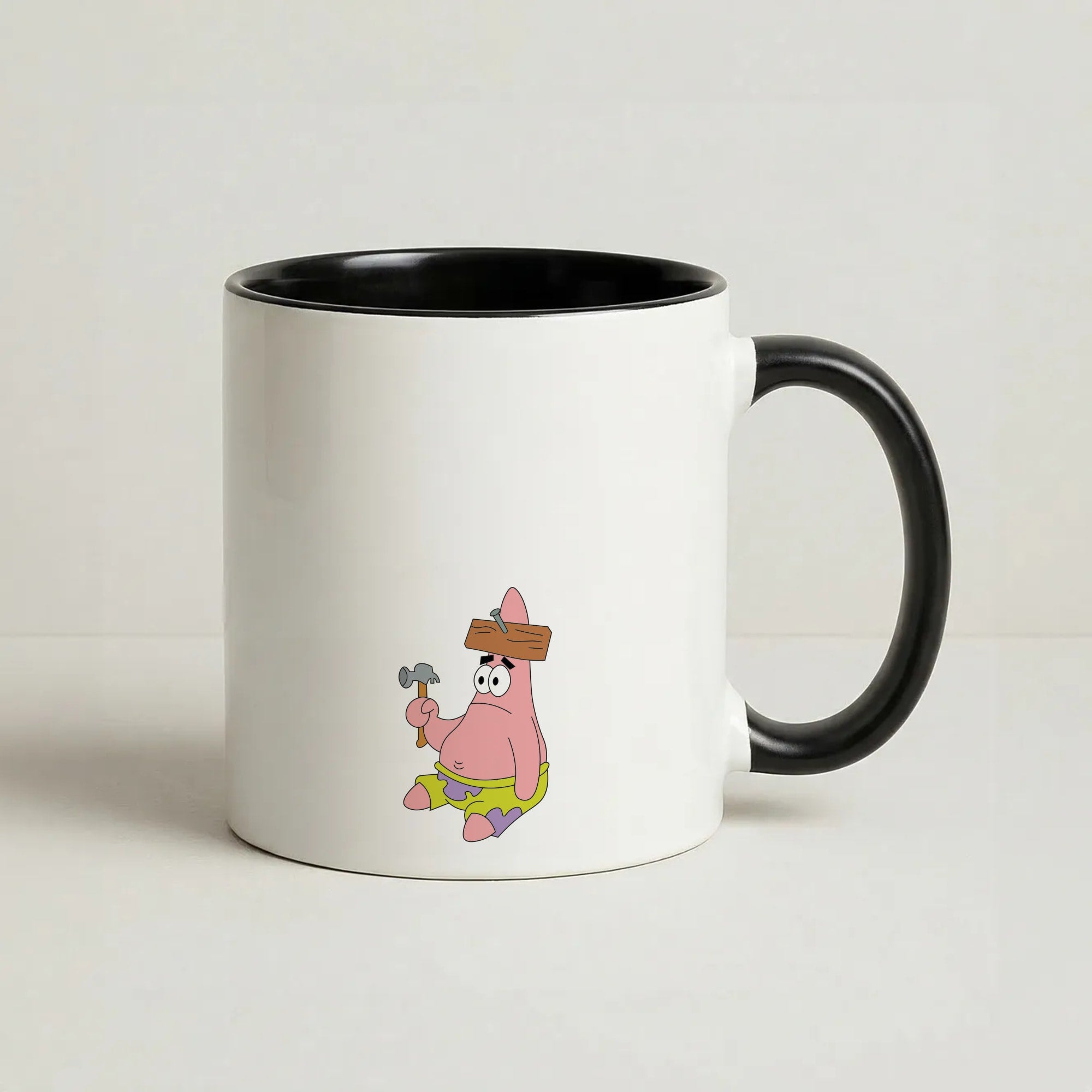 Nail Patrick Coffee Black Mug
