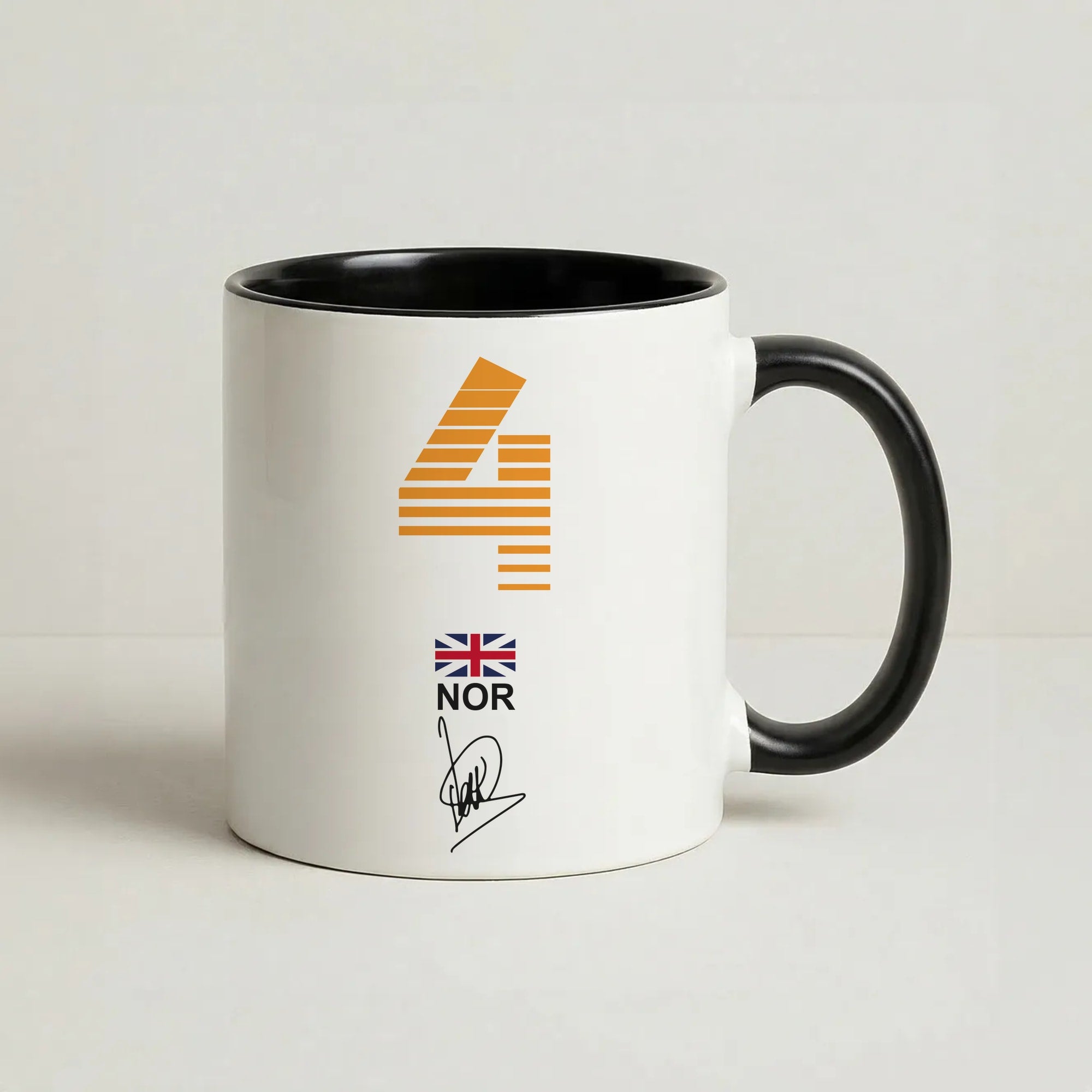 Norris - F1 Coffee Black Mug