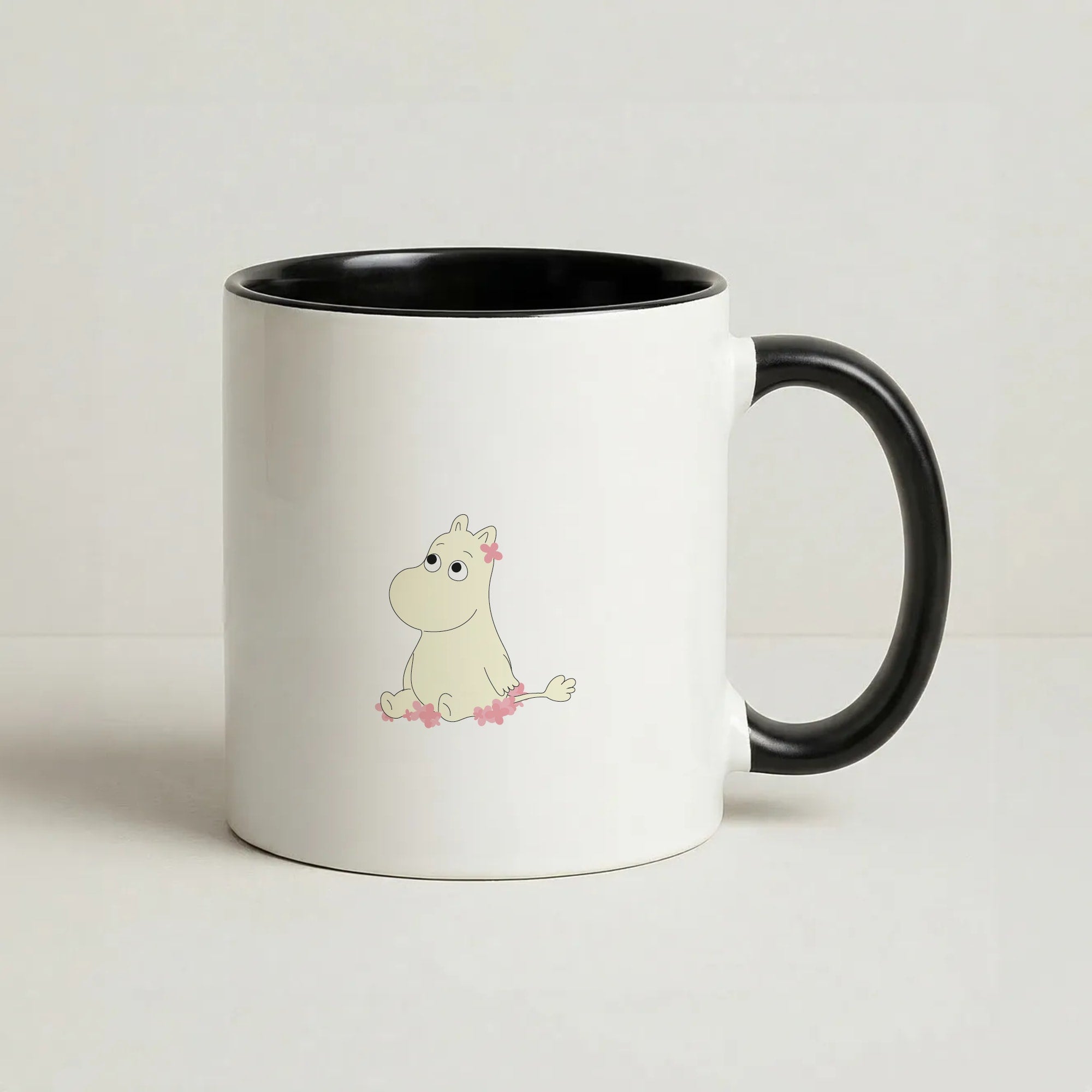 Troll Coffee Black Mug