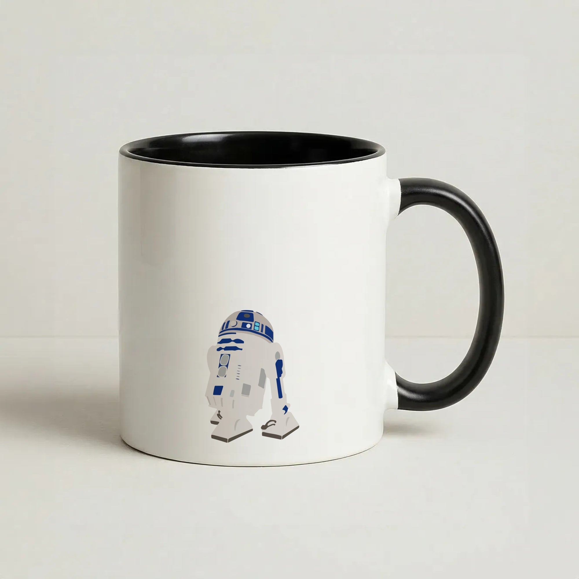 R2D2 Coffee Black Mug