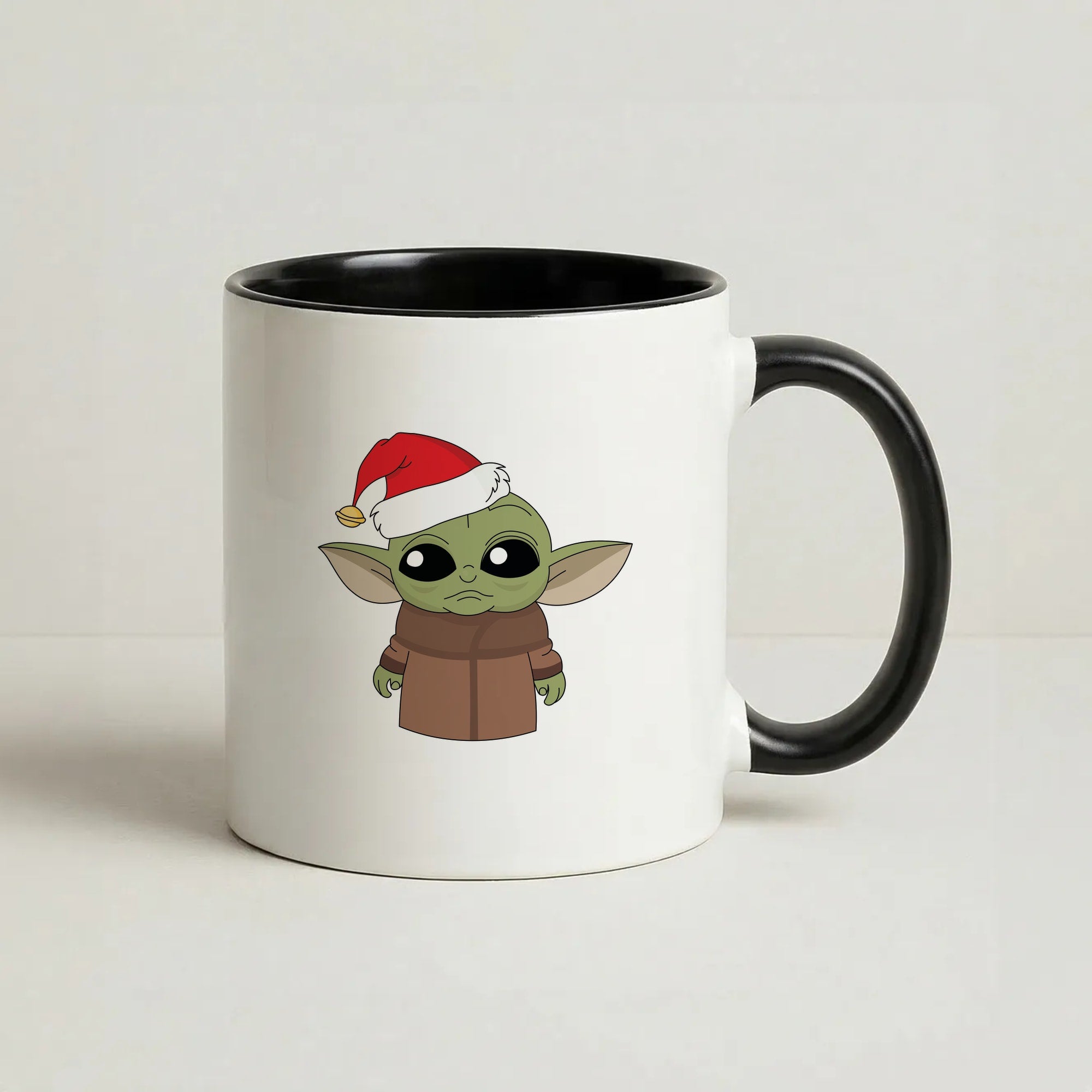 Baby Yoda Coffee Black Mug