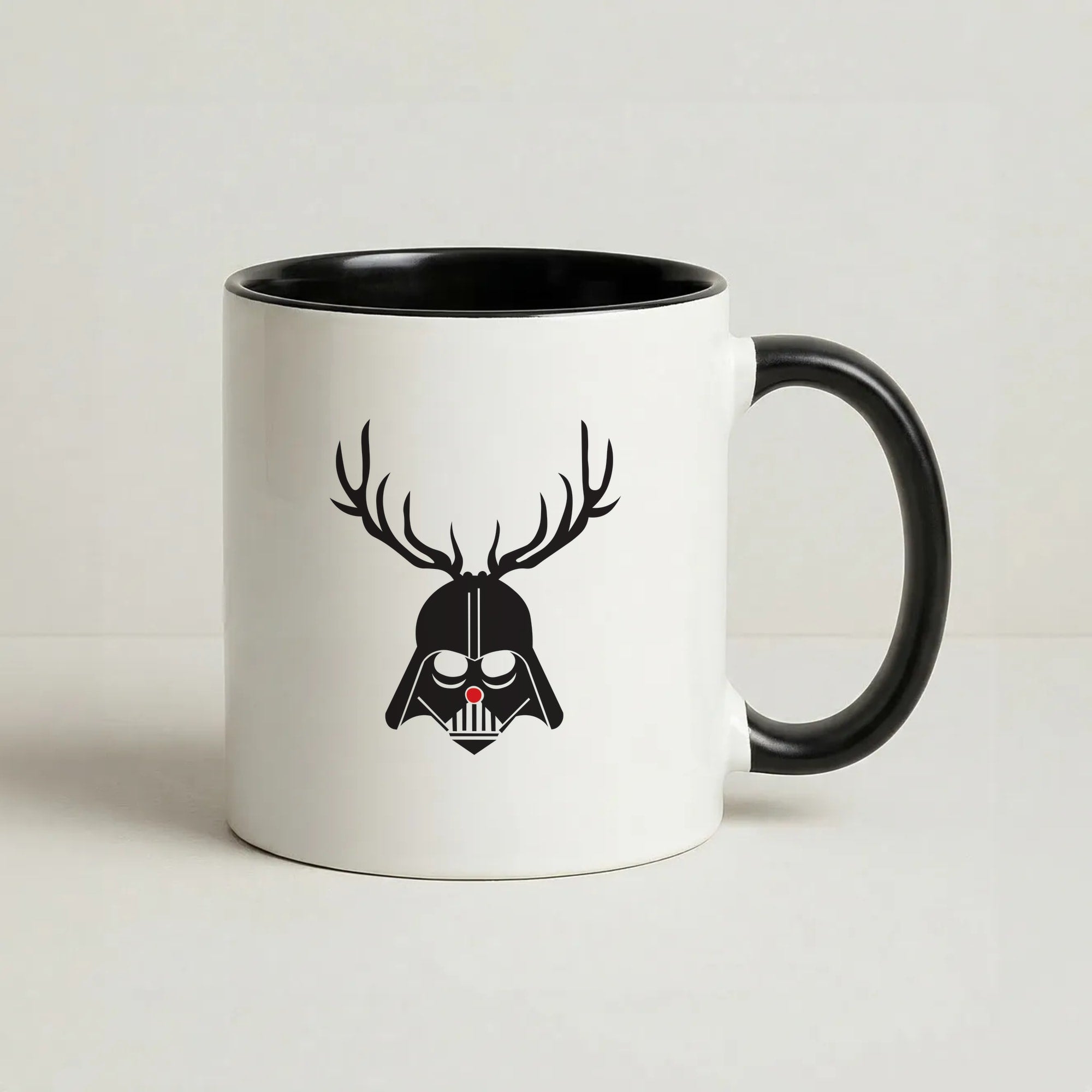 Christmas Darth Vader Coffee Black Mug